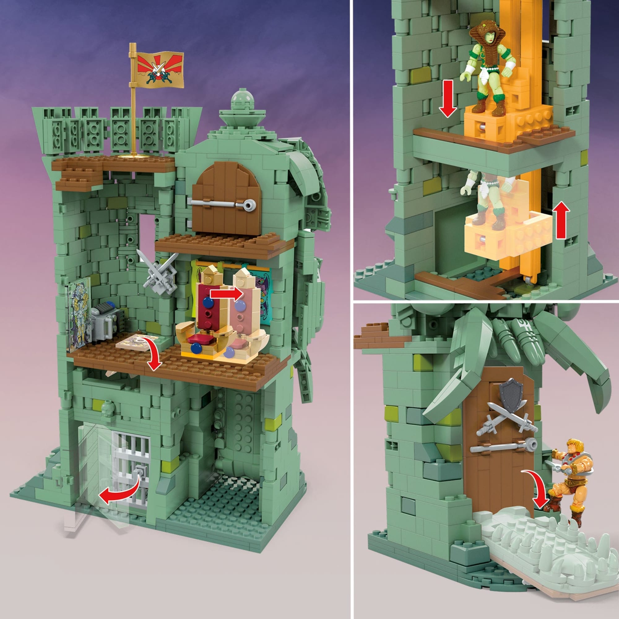 MEGA Construx Masters of the Universe Castle Grayskull - Image 2