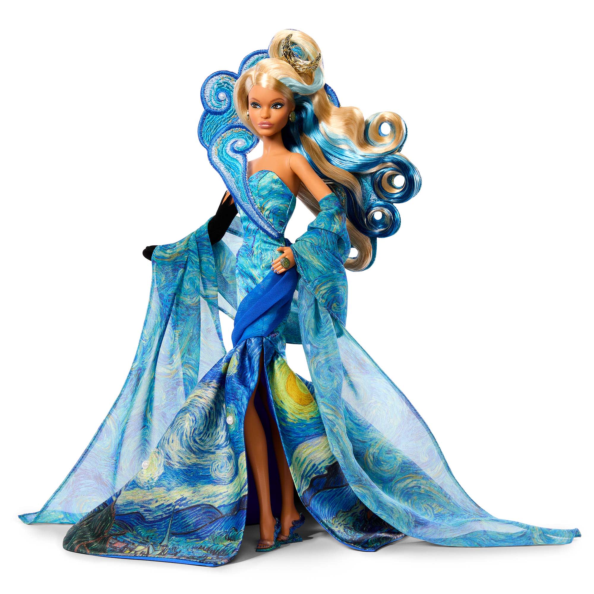 Barbie x MoMA Vincent van Gogh Doll - Image 7