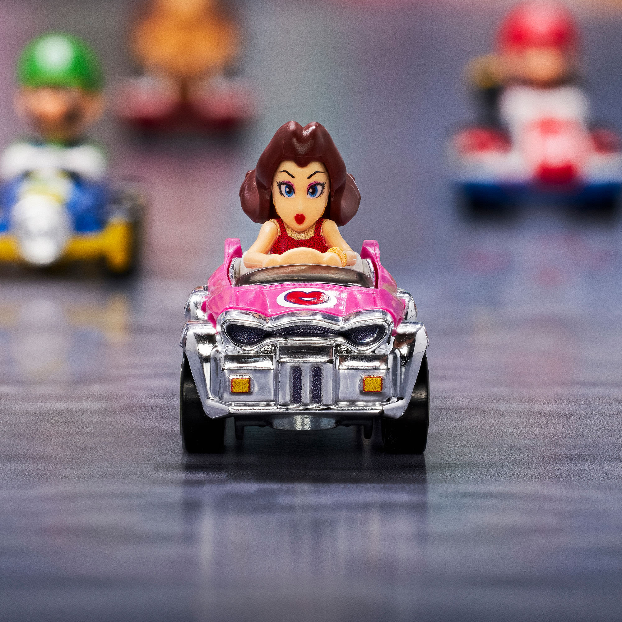 Hot Wheels Mario Kart Pauline Vehicle - Image 2