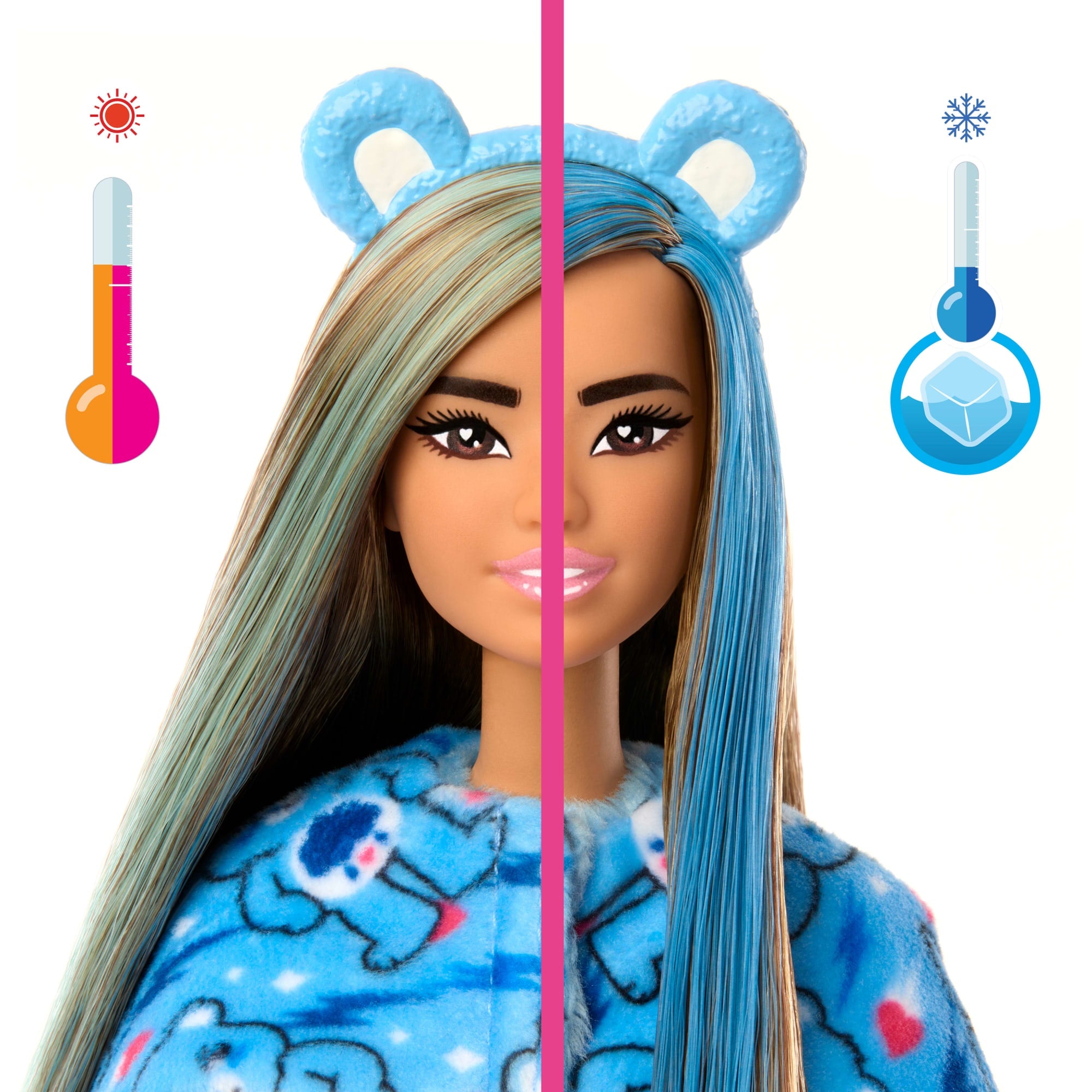 Barbie Cutie Reveal Care Bears Poupée et Acc. Costume Grognours - Image 4