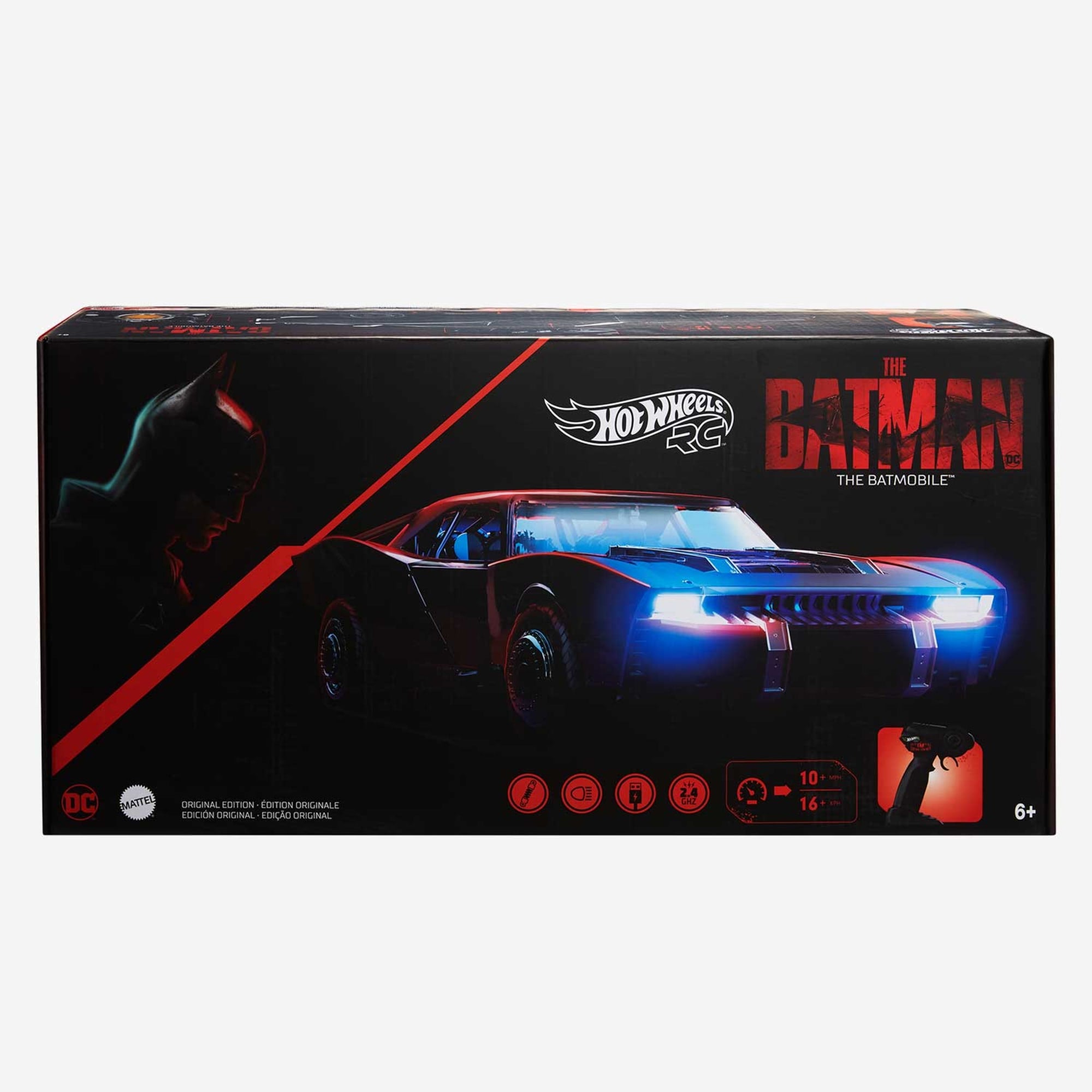Hot Wheels R/C The BATMAN The Original Batmobile - Image 12