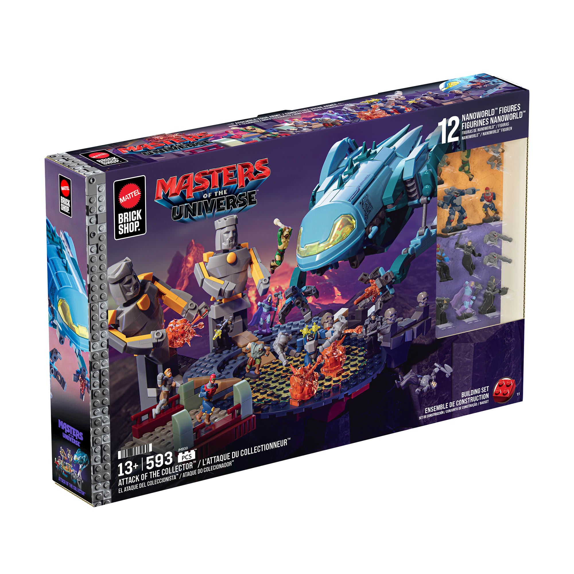 Mattel Brick Shop Masters of the Universe Attack of the Collector Building Set - Image 9