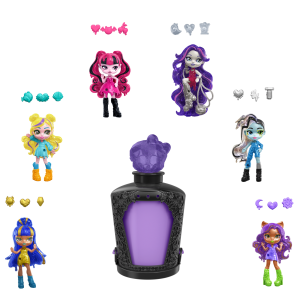 Monster High Potions Mini Dolls. Surprise Character Figures With Water Reveal (Characters May Vary)