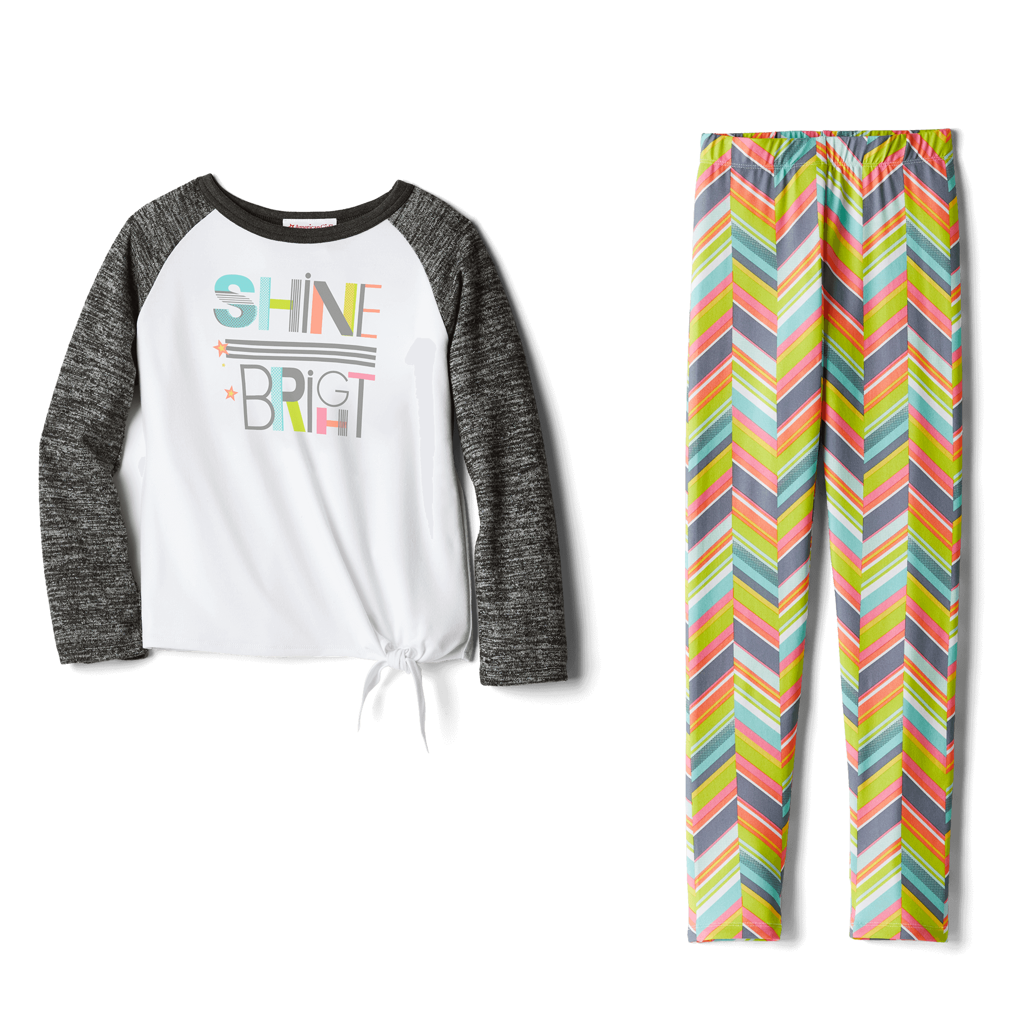 Shine Bright Pajamas for Girls - Image 2