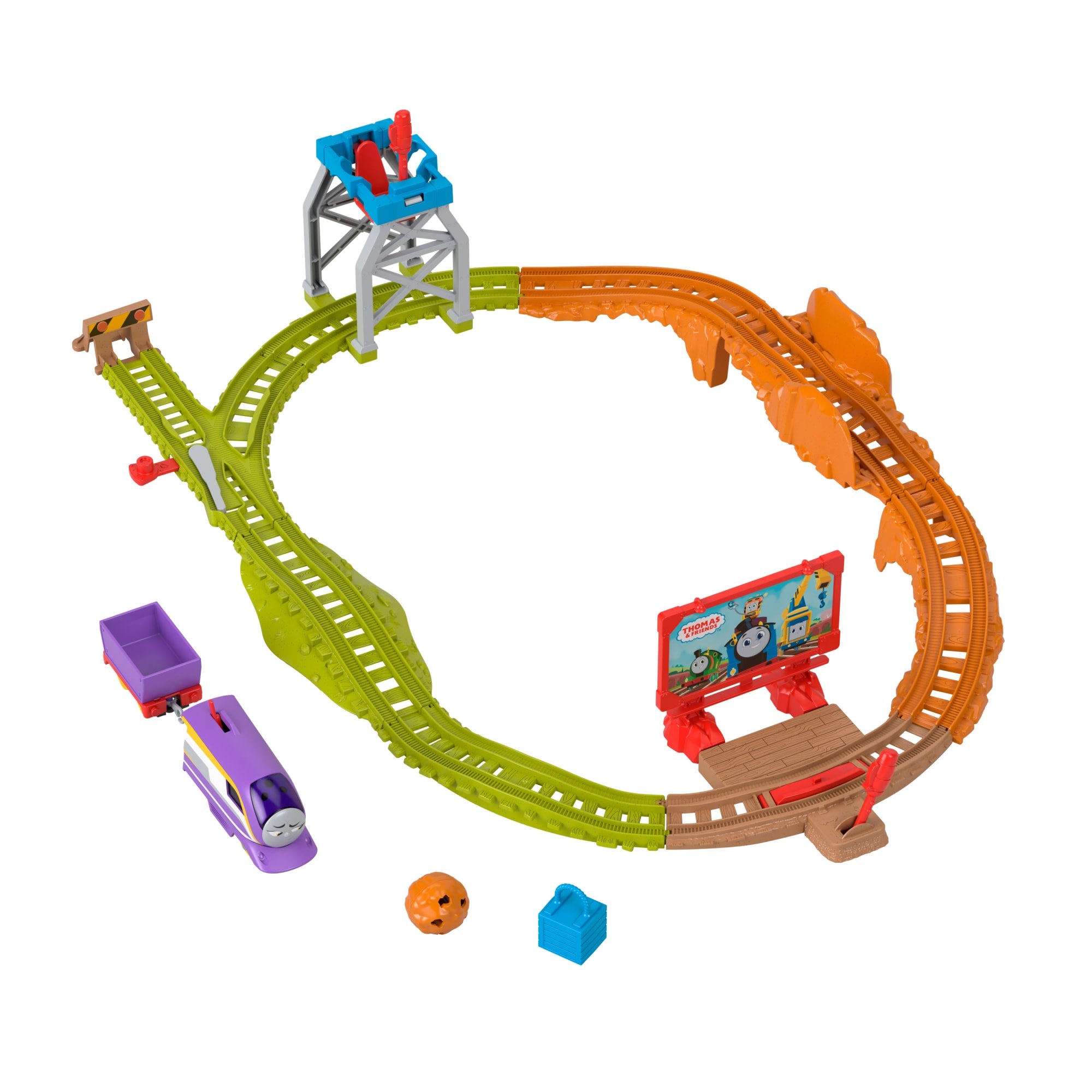 Thomas et ses Amis Coffret Train et Piste Kana Tours de Piste - Image 3