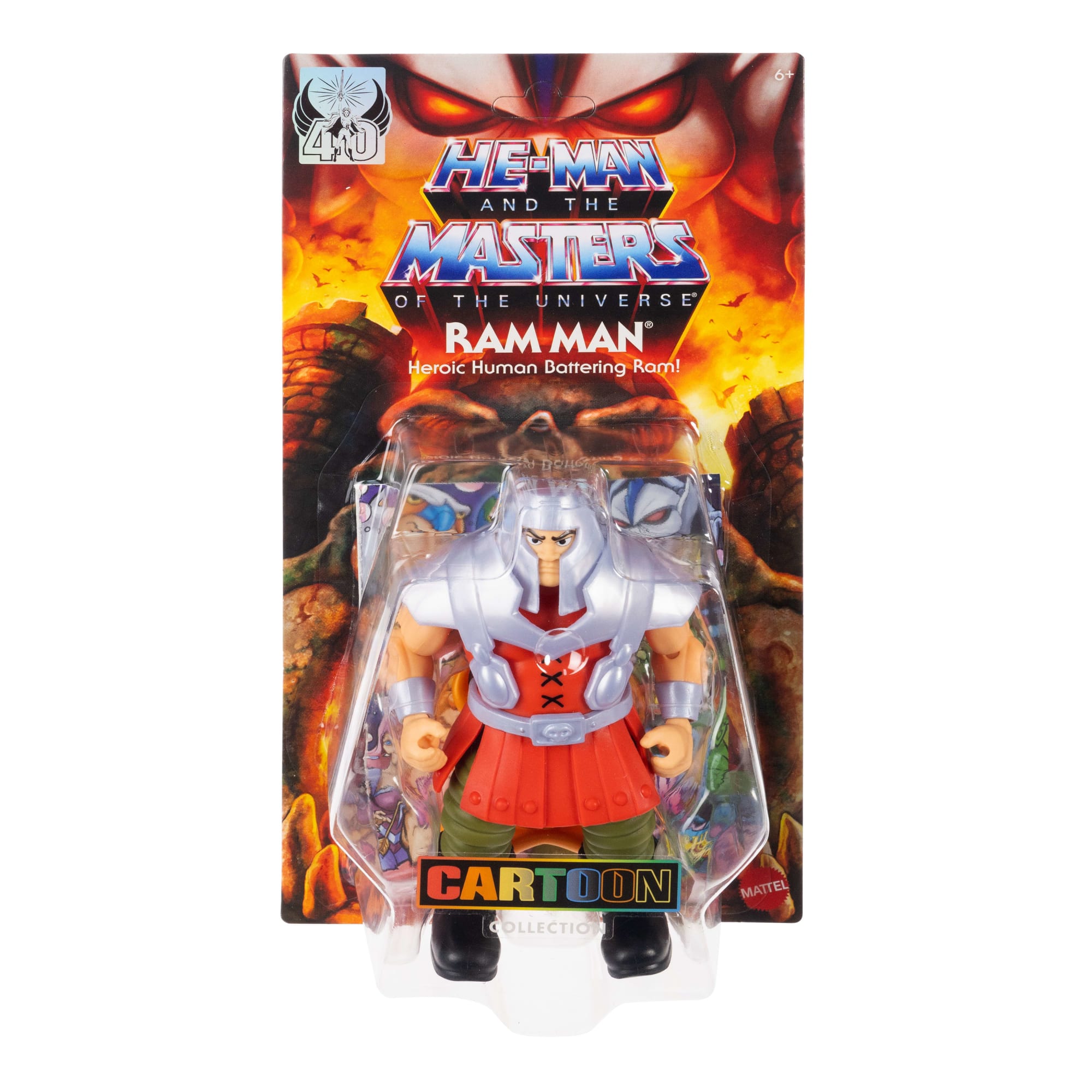 Masters of the Universe Origins Figura de Ação Cartoon Collection Aríete de 5.5 polegadas - Image 2