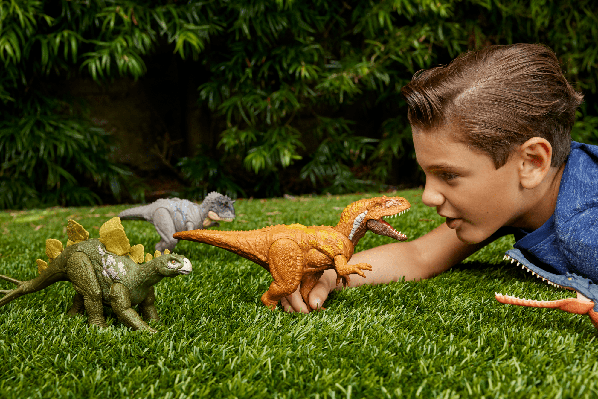 Jurassic World Wild Roar Dinosaur. MEGAlosaurus Action Figure Toy With Sound - Image 2