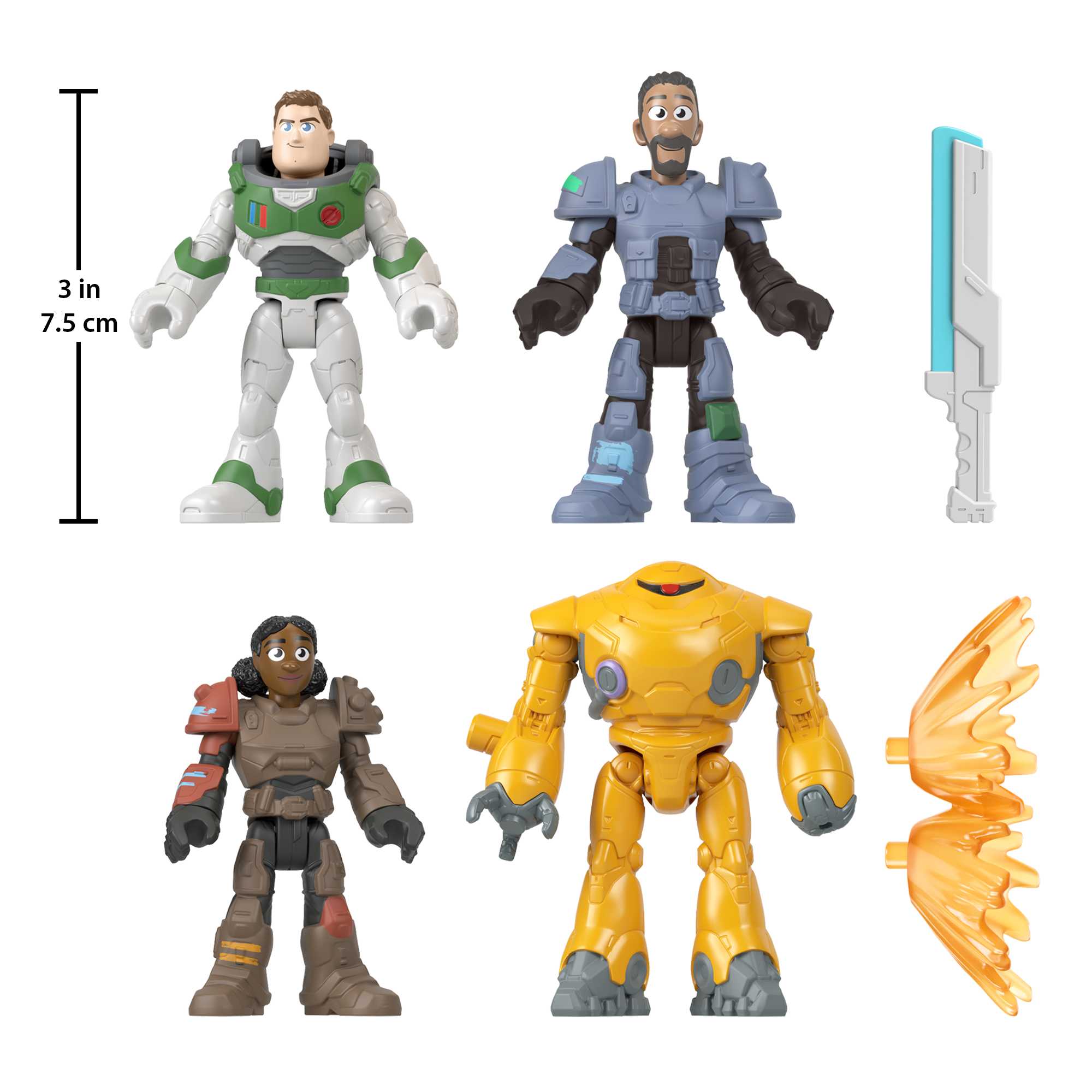 Imaginext Jr. Zap Patrol Figure Multipack Feat. Disney And Pixar Lightyear - Image 2