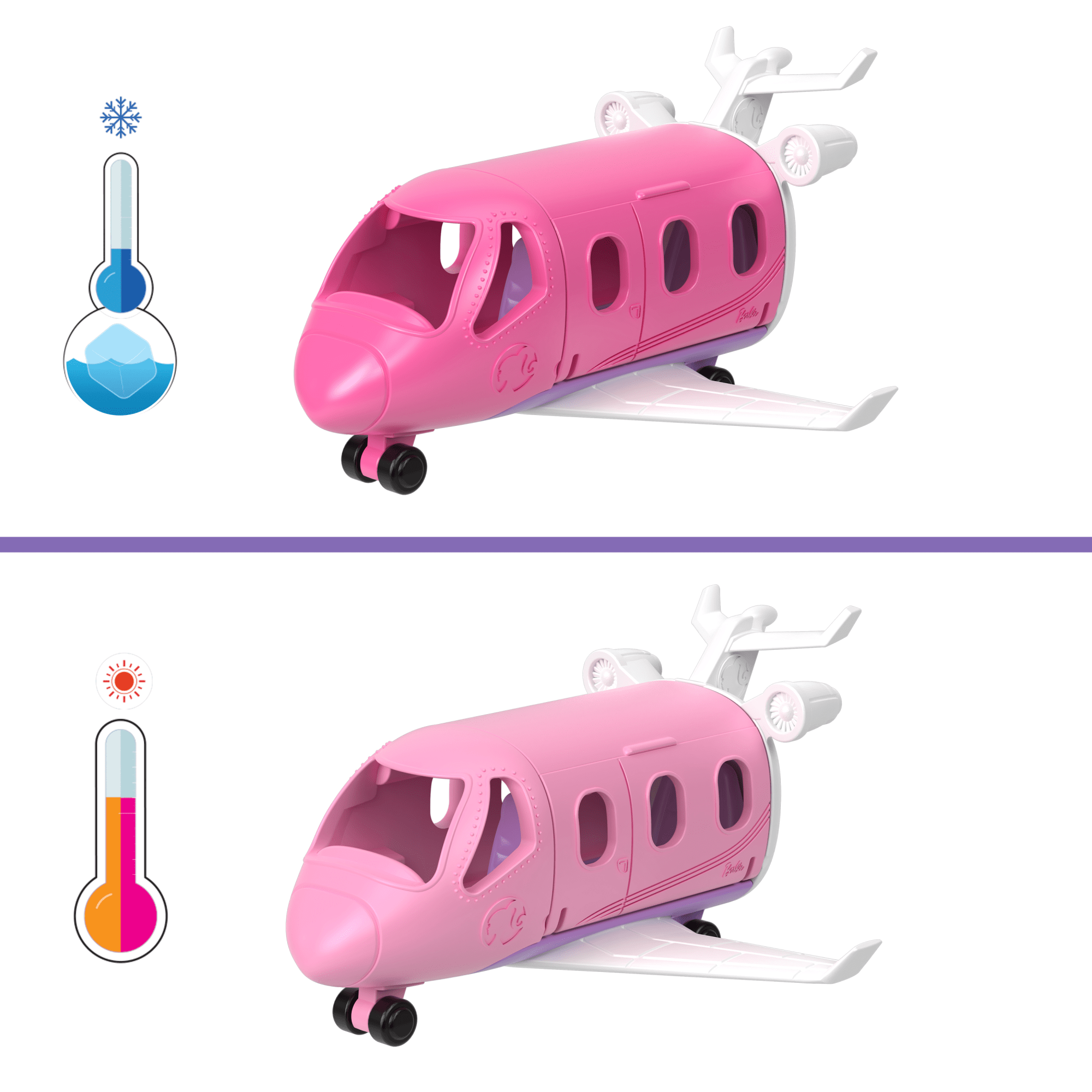 Barbie Mini BarbieLand Vehículo para Muñecas Avión de los Sueños - Image 3