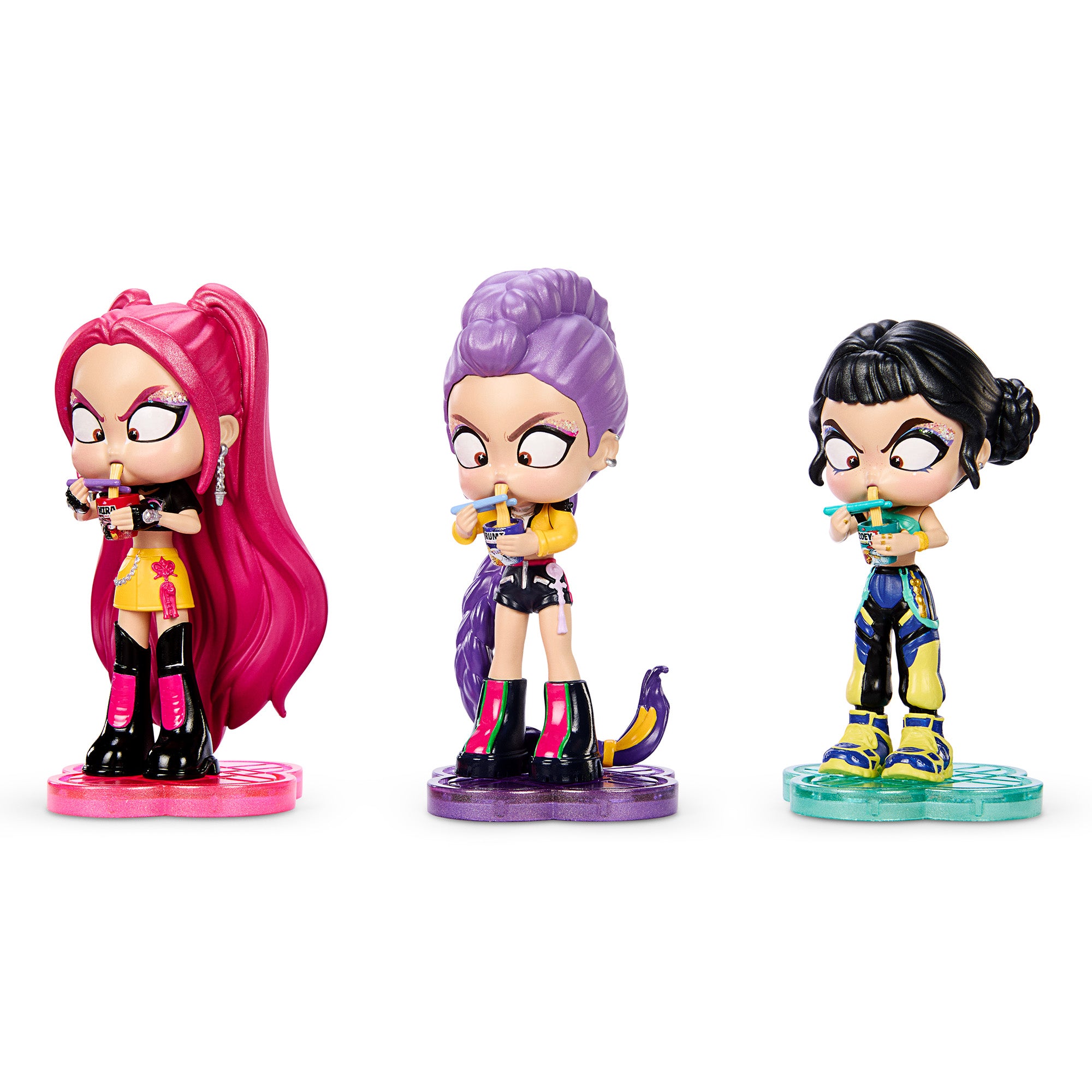 KPop Demon Hunters How It's Done Ramyeon Figure 3-Pack - Image 3