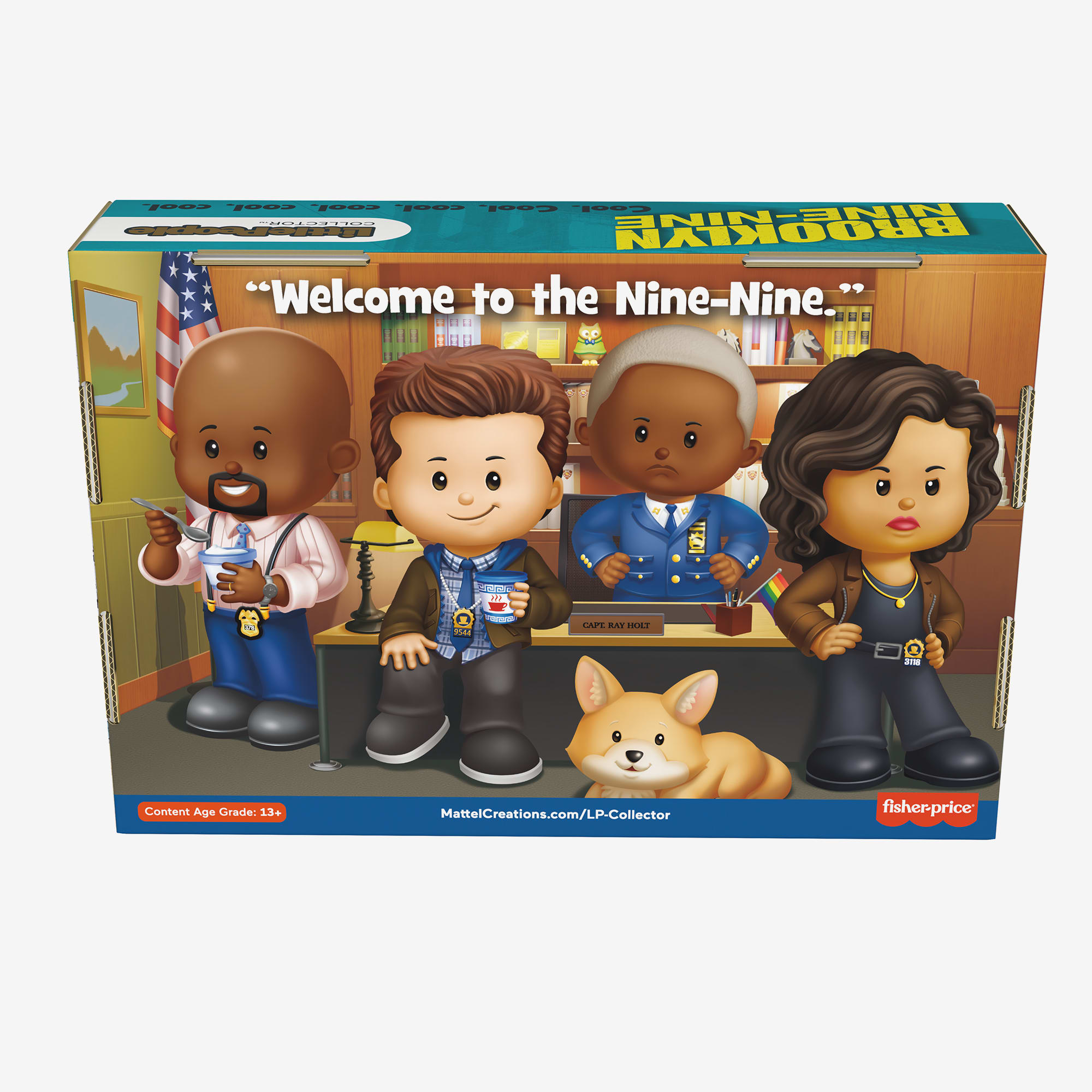 Little People Collector Brooklyn Nine-Nine TV Series Special Edition Set - Image 8