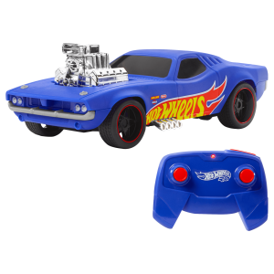 Hot Wheels 1:16 Scale RC Rodger Dodger USB-Rechargeable Toy Car. Battery-Operated Remote Control