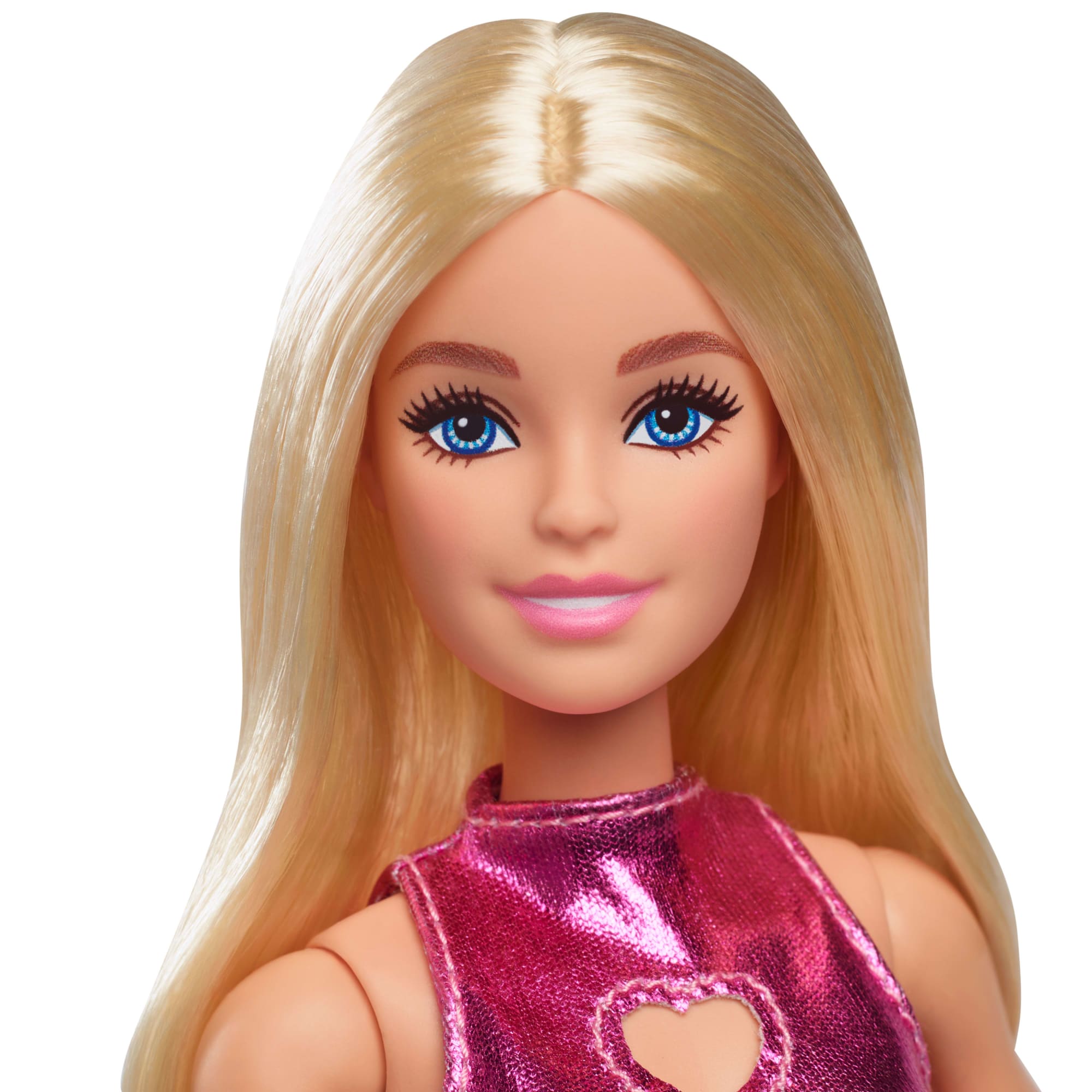 Barbie Fashionista Muñeca Vestido Rosa de Piel - Image 3