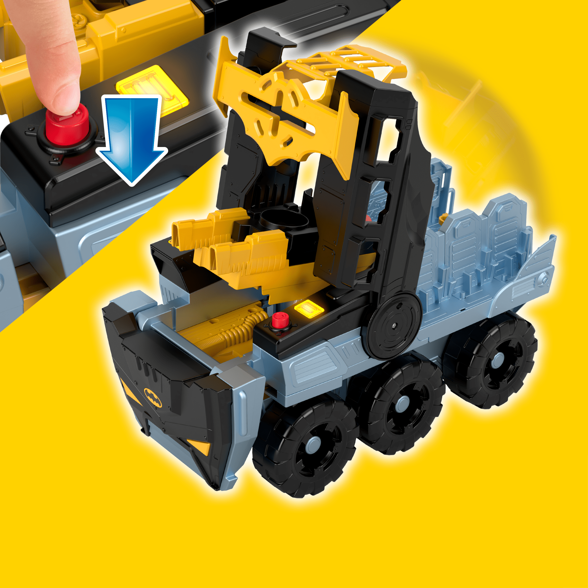 Imaginext Dc Super Friends Batchar Transformable. Figurine Batman - Image 3