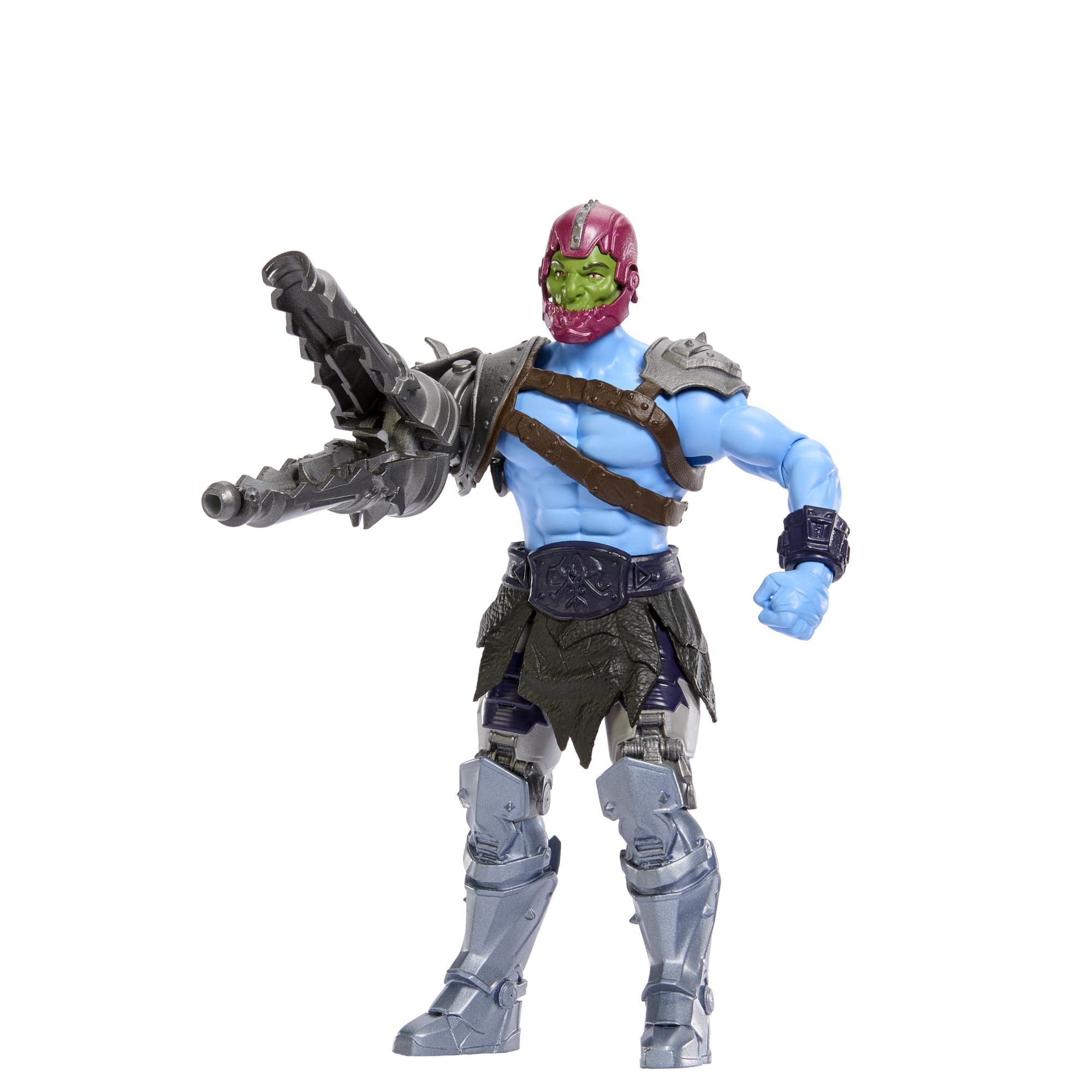 Masters of the Universe Cannon Transform Trap Jaw Feature Action Figure - Image 3