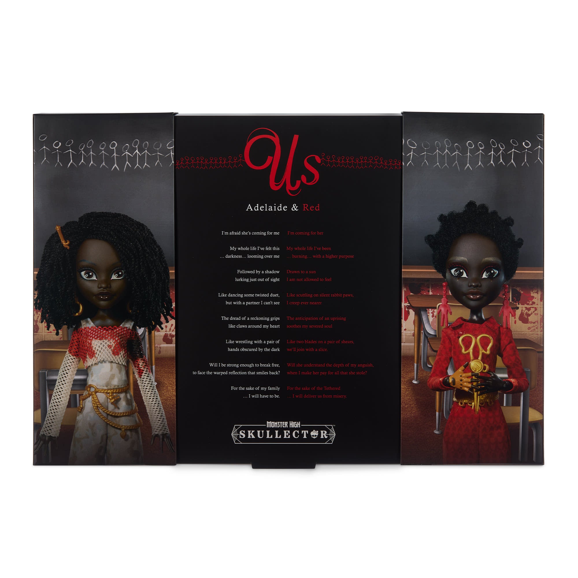 Monster High Skullector Us Dolls – Adelaide and Red 2-Pack - Image 12