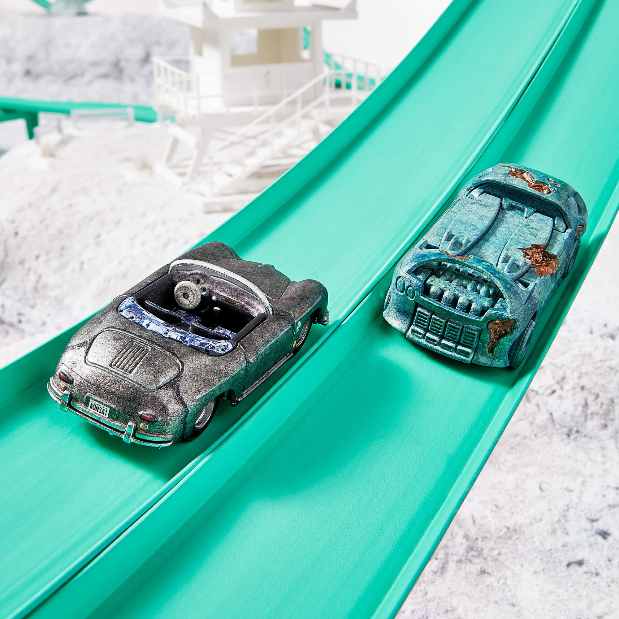 Hot Wheels x Daniel Arsham Porsche 356 Bonsai Speedster - Image 12