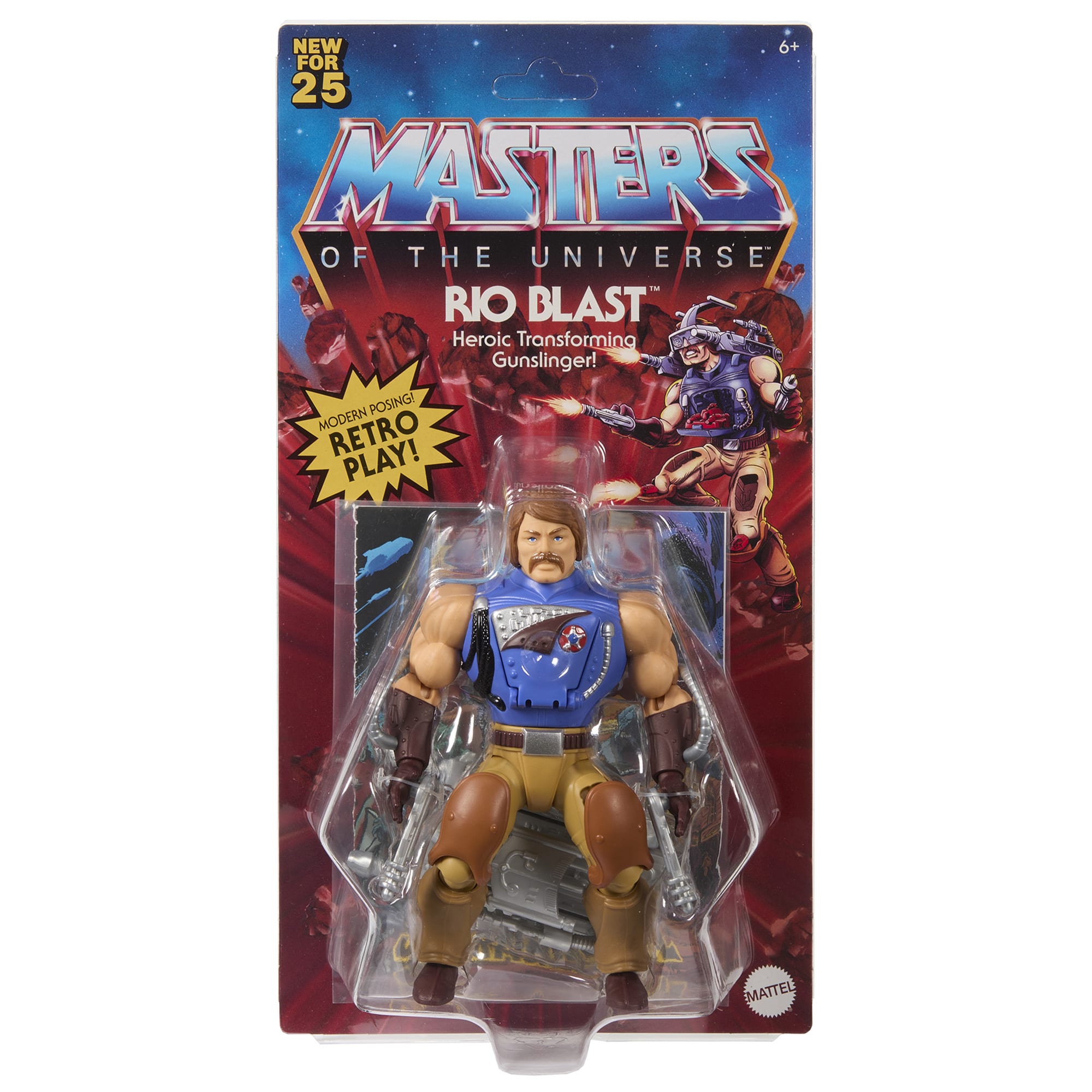 Masters of the Universe Origins Rio Blast Action Figure - Image 8