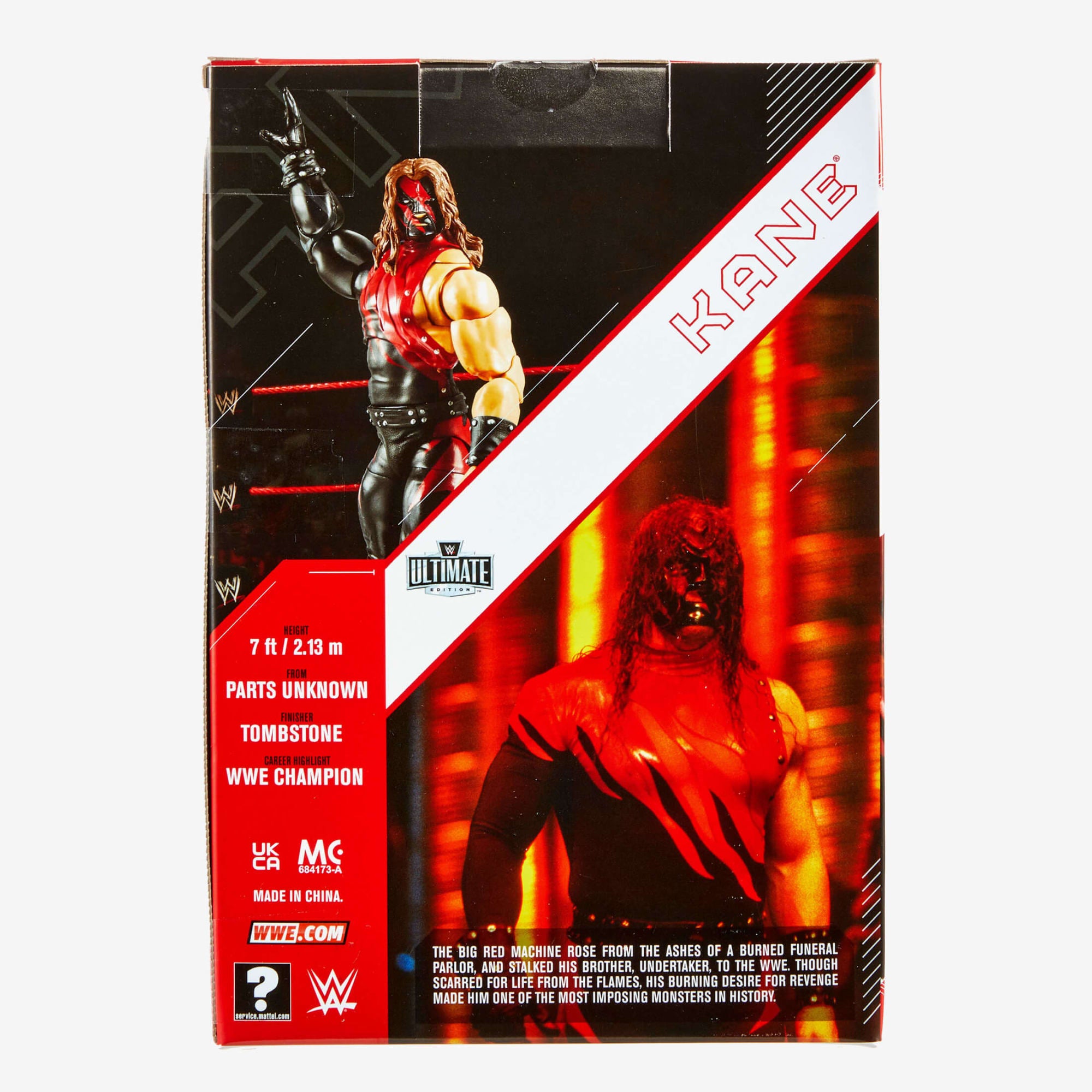 WWE Ultimate Edition Attitude Era Ring and Kane Figure - Image 12