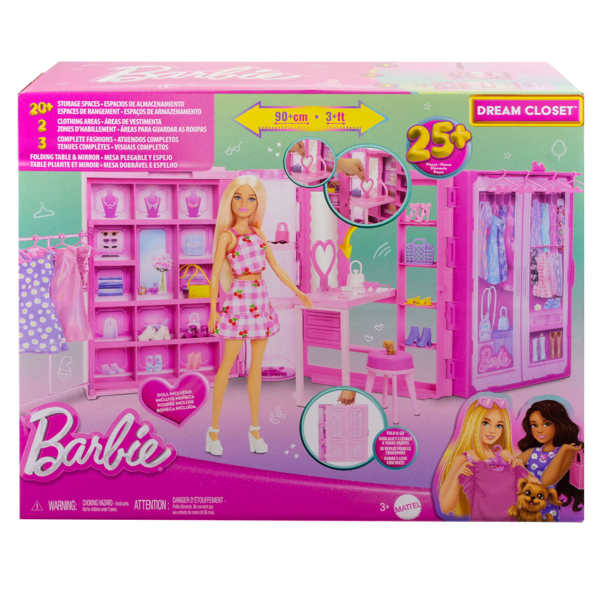 Barbie-Dressing de Rêve-Coffret - Image 6