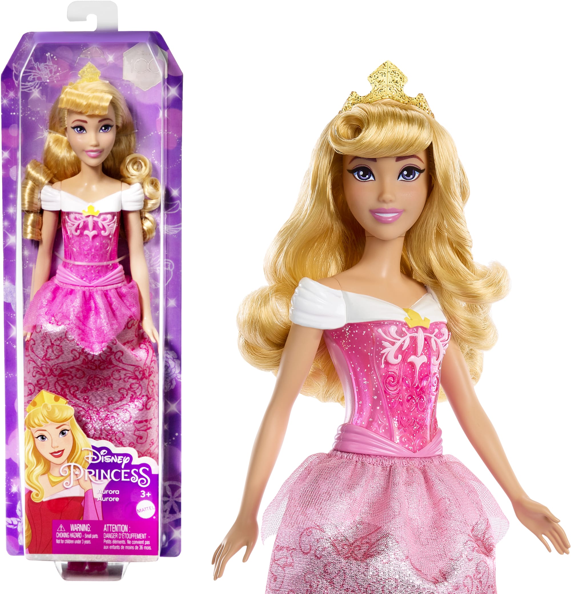 Disney Princess Aurora Doll With Sparkling Fashion & Accessories. Inspired By Sleeping Beauty