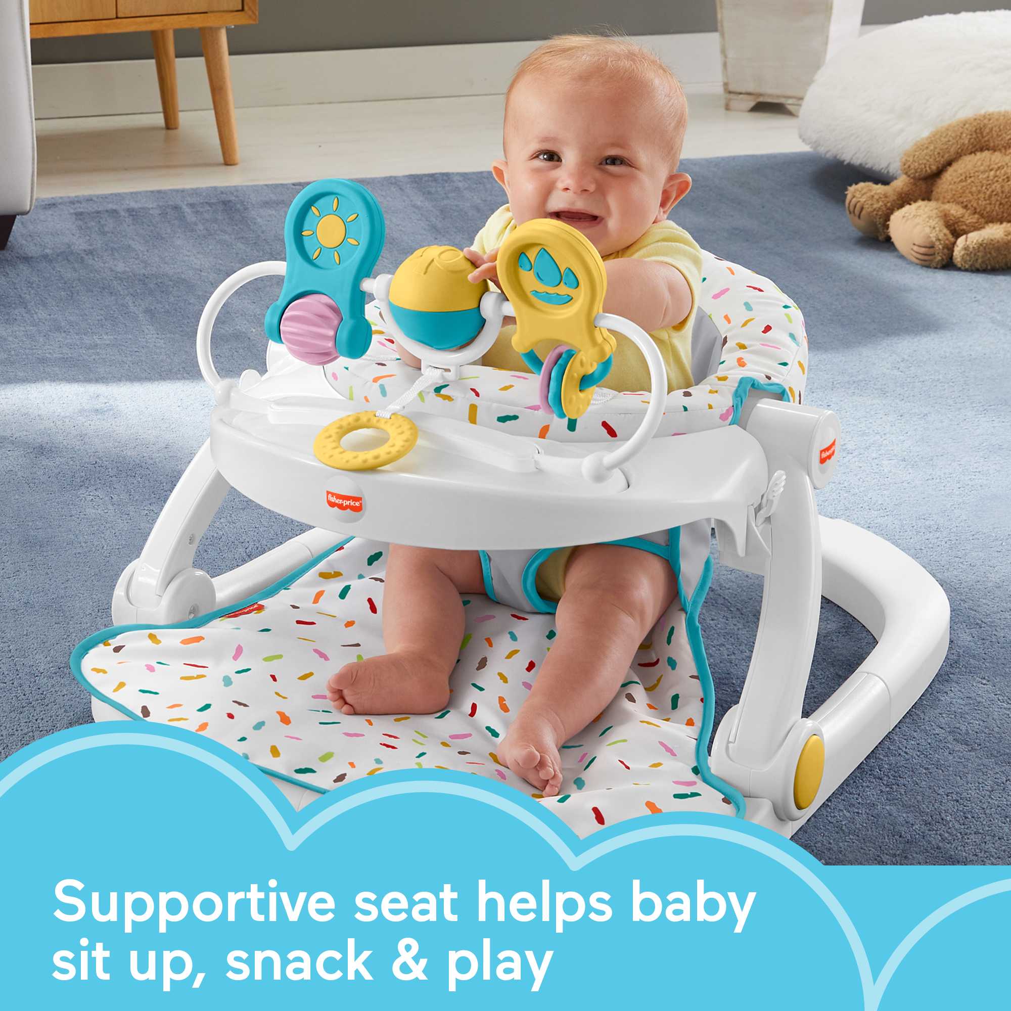 Fisher-Price Deluxe Sit-Me-Up Floor Seat - Image 2