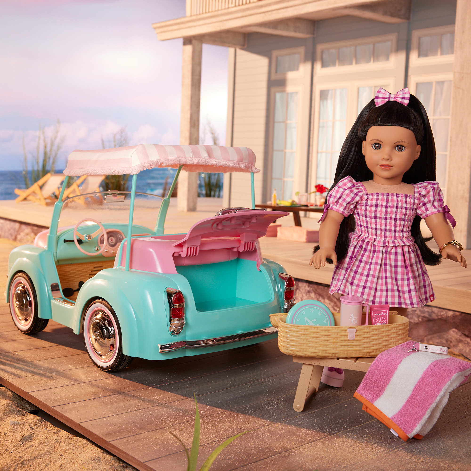 Raquel's™ Seaside Car for 18-inch Dolls (Girl of the Year™ 2026) - Image 21