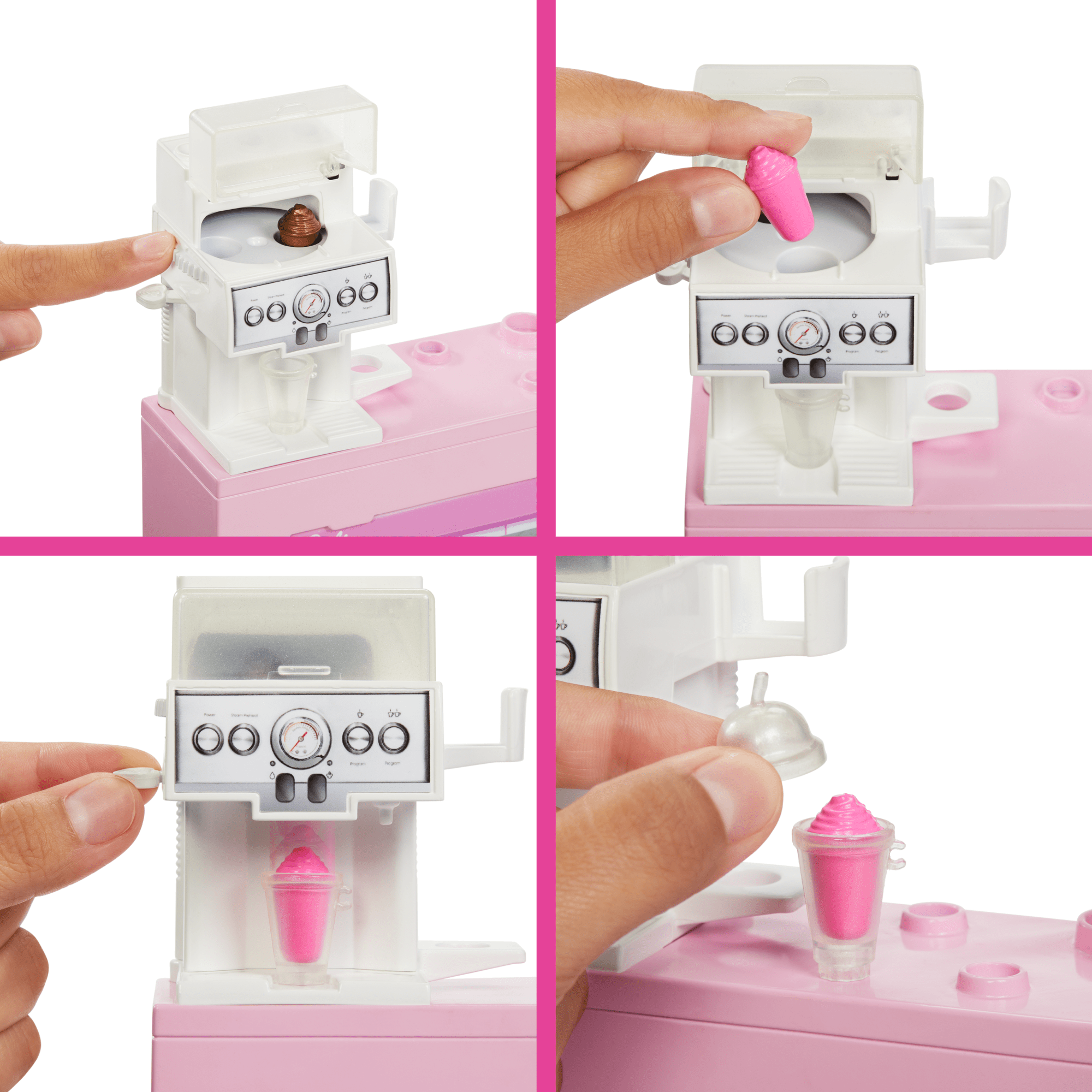 Barbie Coffret de Jeu Café. Poupée Barista Blonde. 10+Accessoires - Image 2