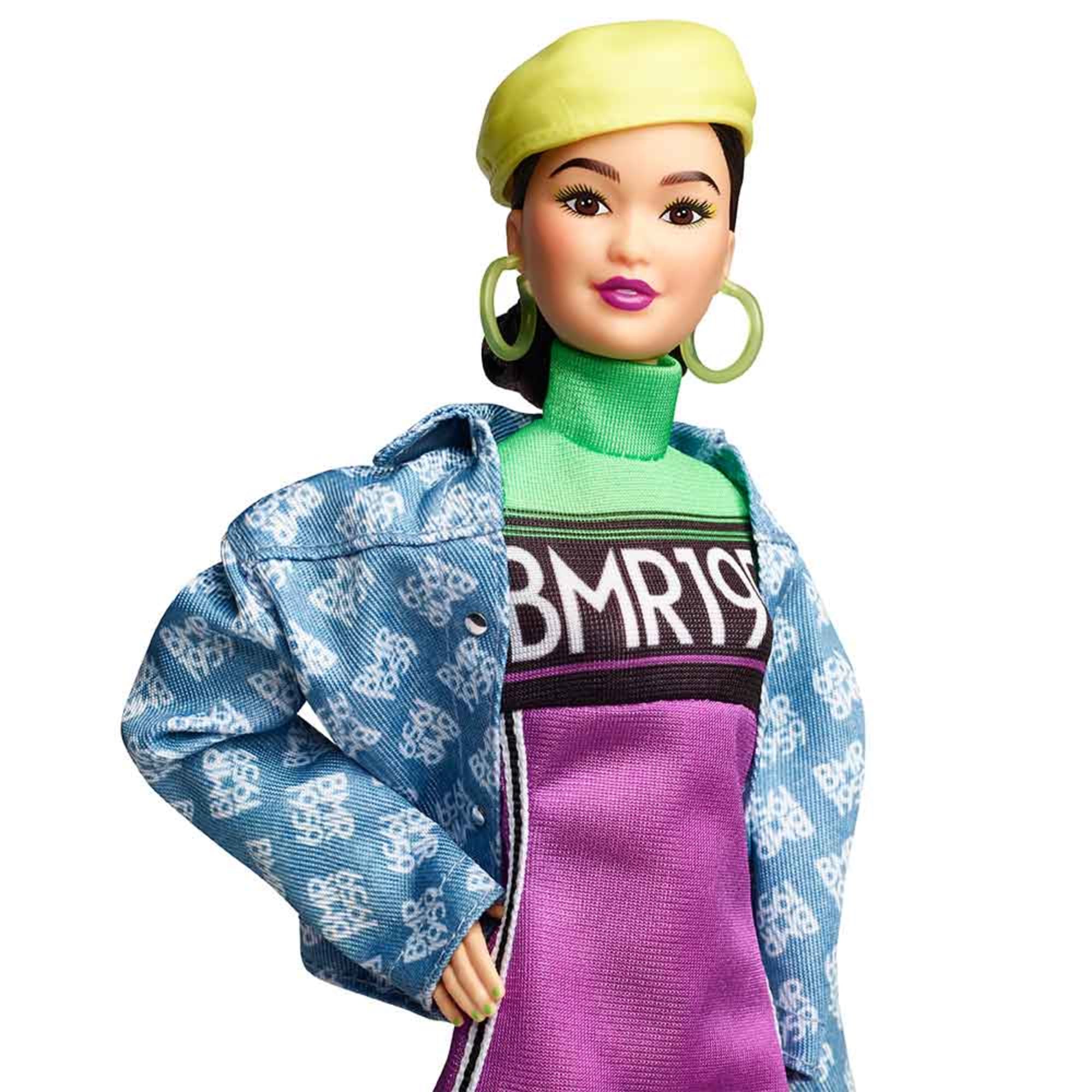 Barbie BMR1959 Doll - Neon Motocross Dress & Oversized Denim Jacket - Image 3