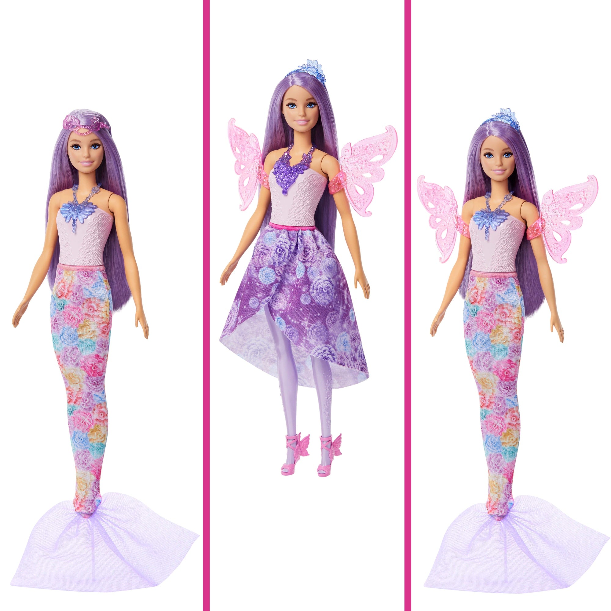 Barbie Fantaisie Poupée Coffret Déguisements Fantastiques - Image 3