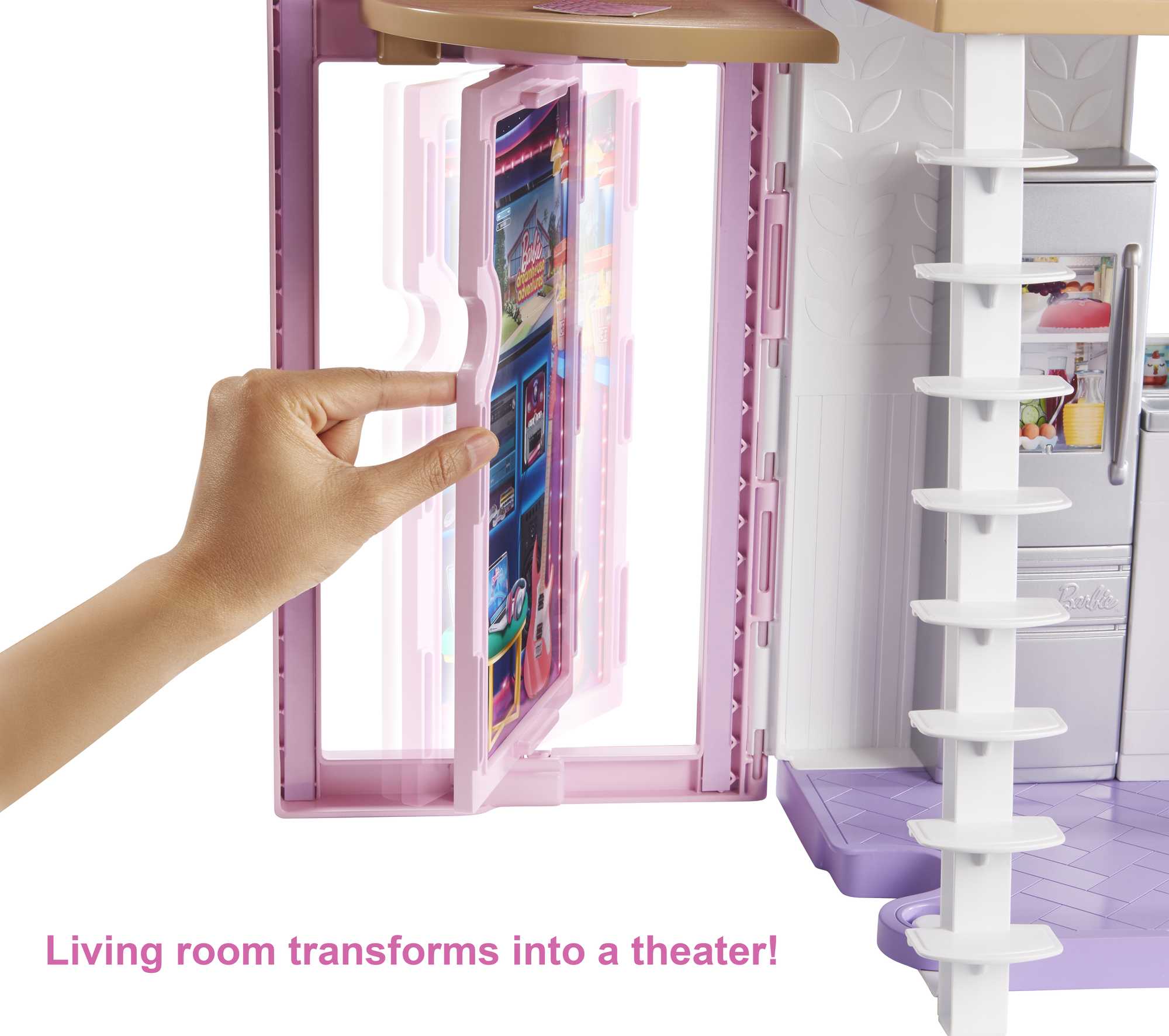 Barbie Malibu House Dollhouse Playset With 25+ Furniture And Accessories (6 Rooms) - Image 4