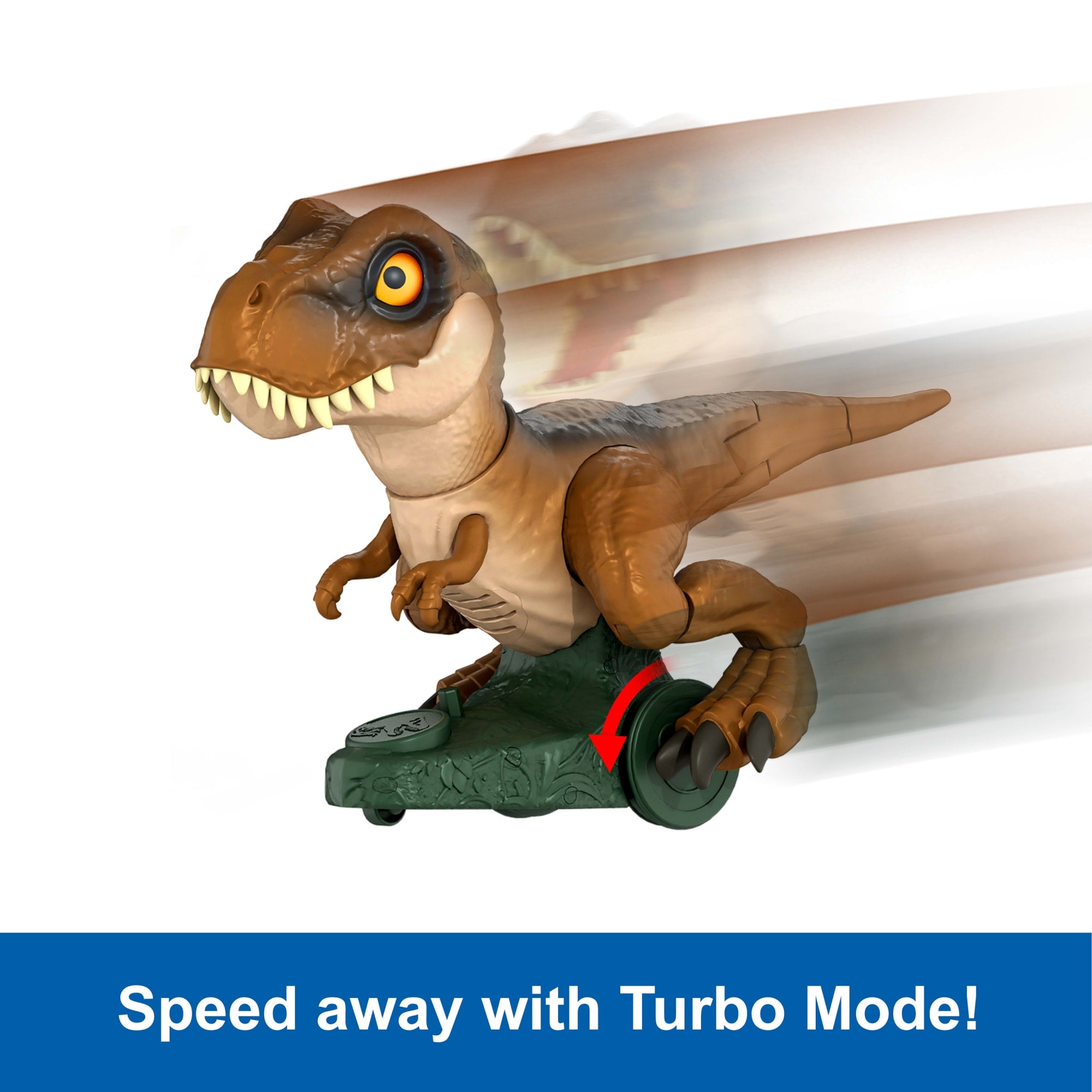 Jurassic World Roarin' Frenzy T Rex RC Toy. Motorized Remote Control Tyrannosaurus Rex Dinosaur - Image 3