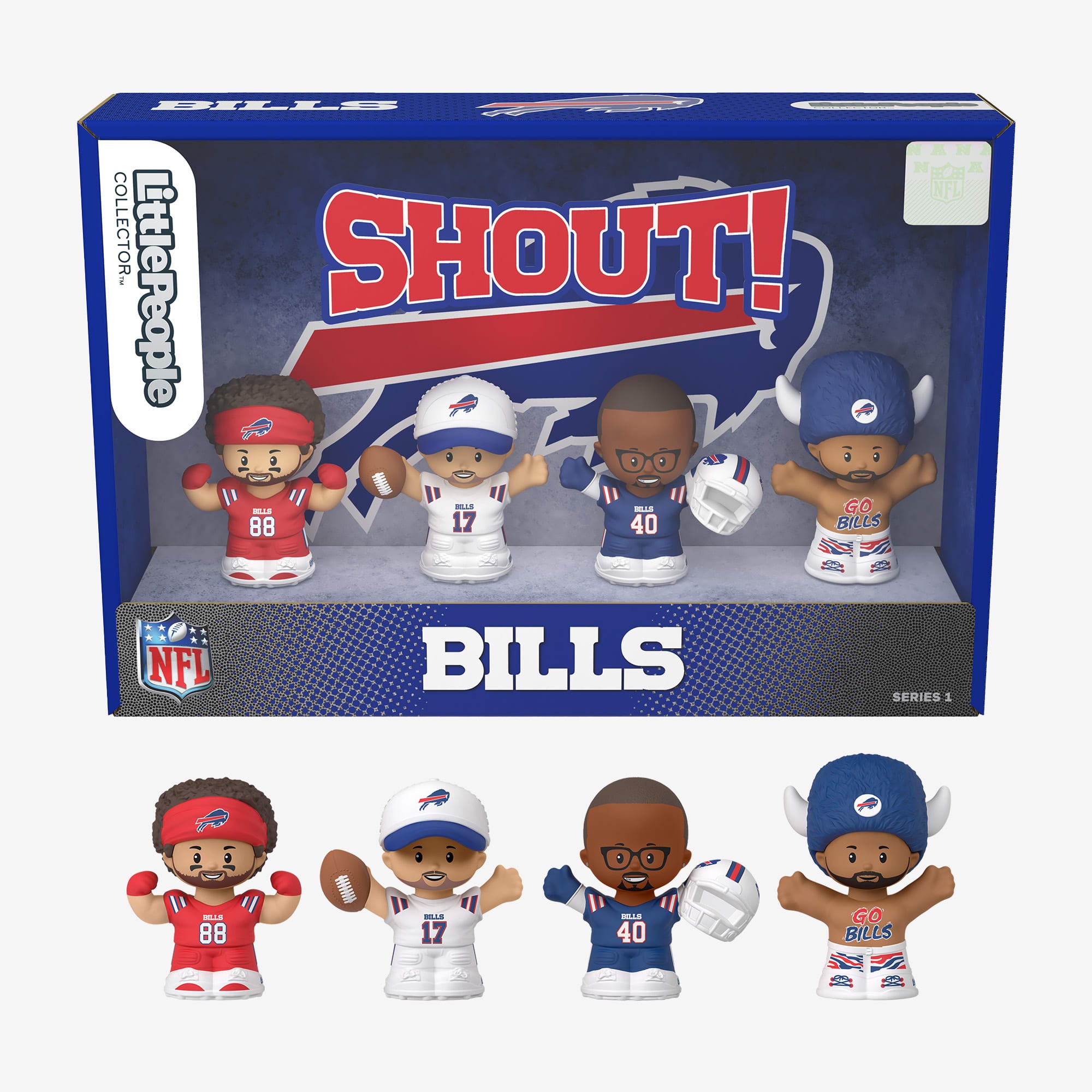 Little People Collector x NFL Buffalo Bills Set - Image 4