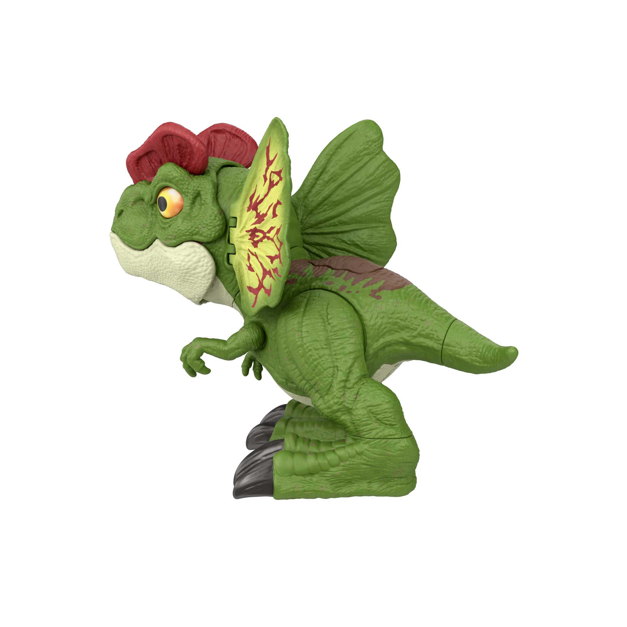 Jurassic World Dinosaur Sound Toy. Uncaged Fierce Launchin Dilophosaurus Figure - Image 6
