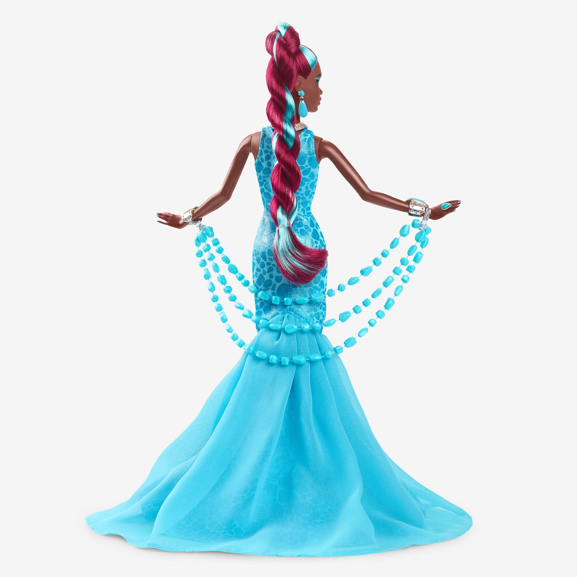 Barbie Fantasy Collection Turquoise Doll - Image 10