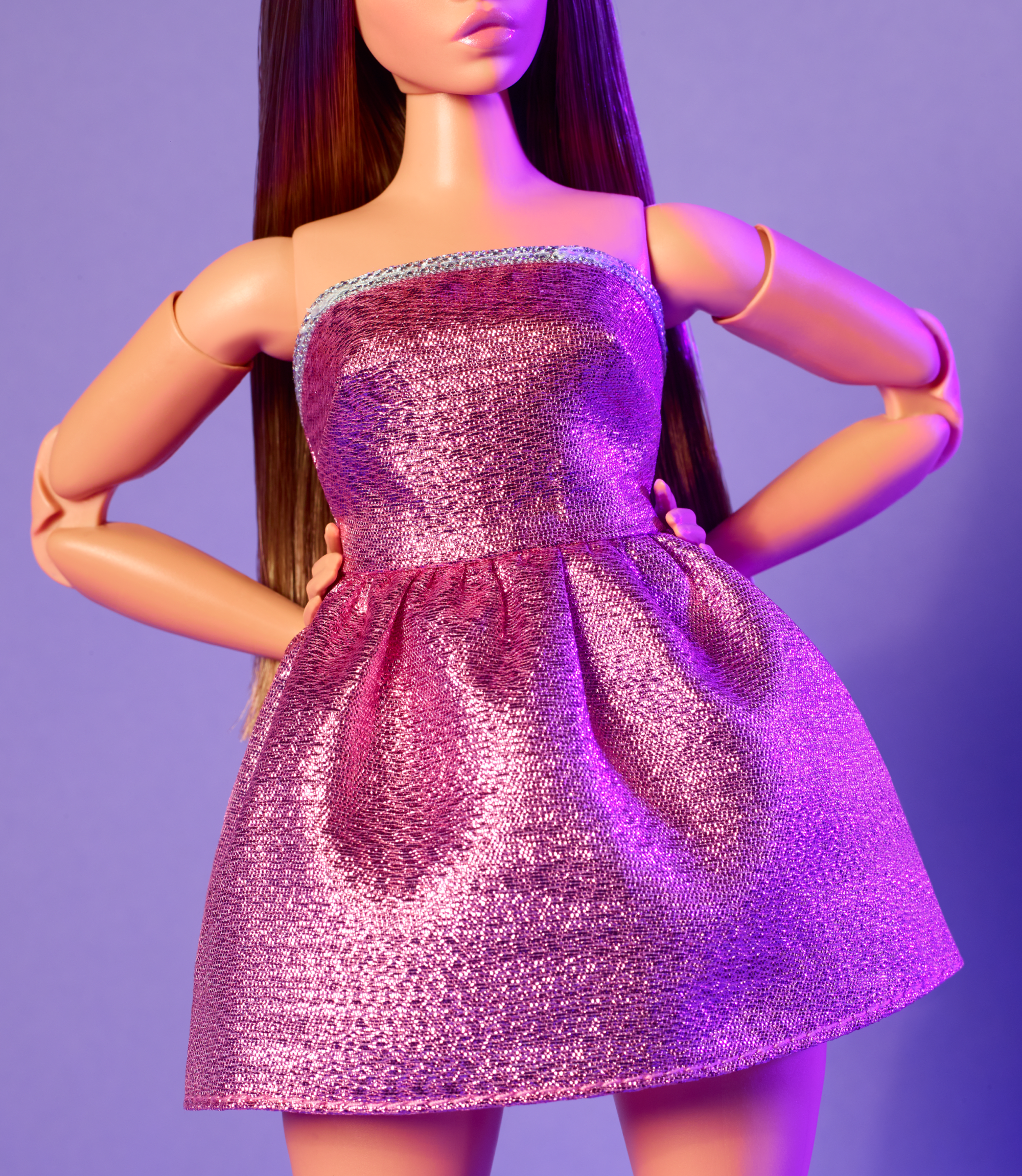 Barbie-Looks-Poupée de Collection N24 Avec Cheveux Bruns - Image 4