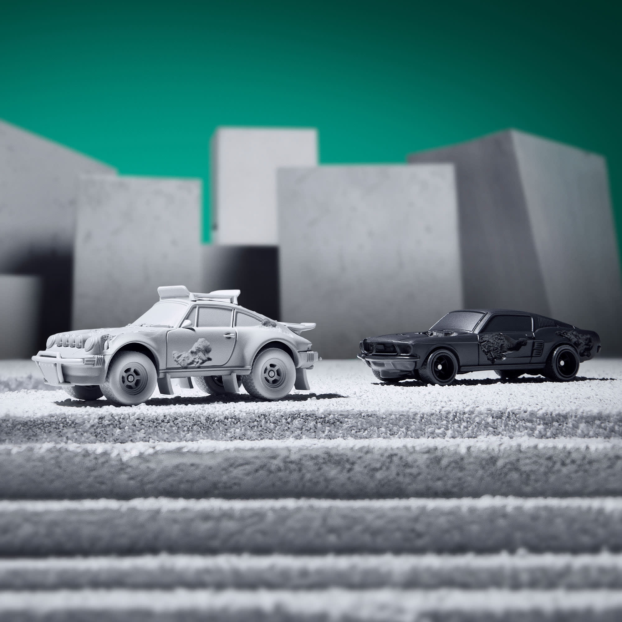 Hot Wheels x Daniel Arsham Eroded Porsche Safari - Image 5