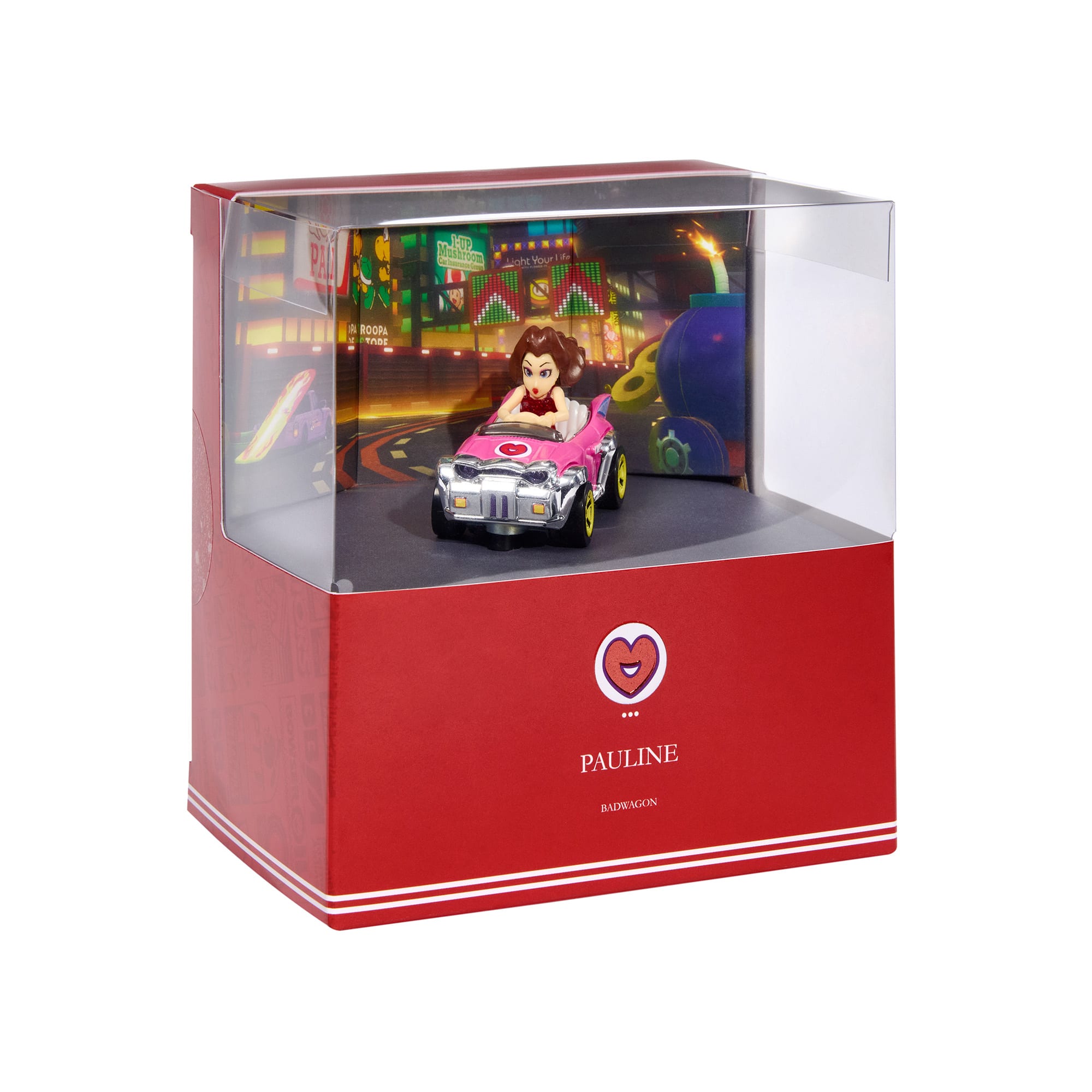 Hot Wheels Mario Kart Pauline Vehicle - Image 12