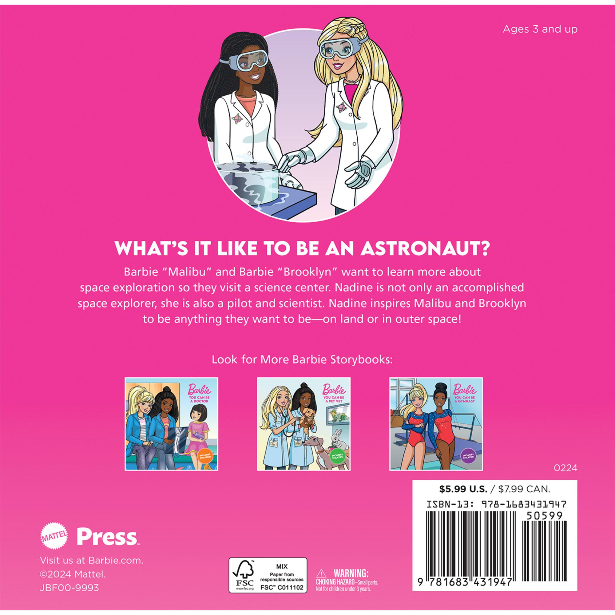 Barbie: You Can Be An Astronaut - Image 2