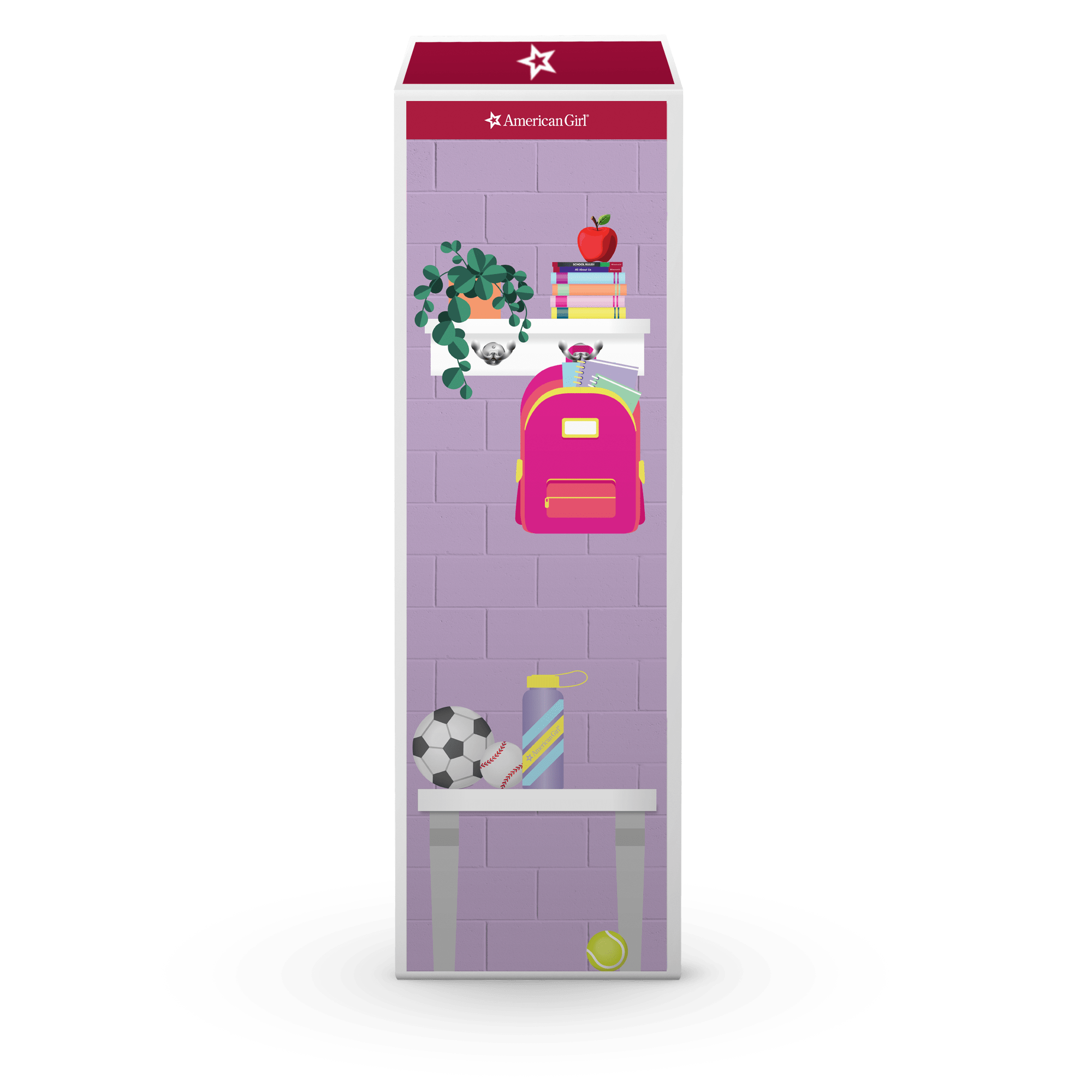 Colorful Cubbies Locker Set for 18-inch Dolls - Image 10