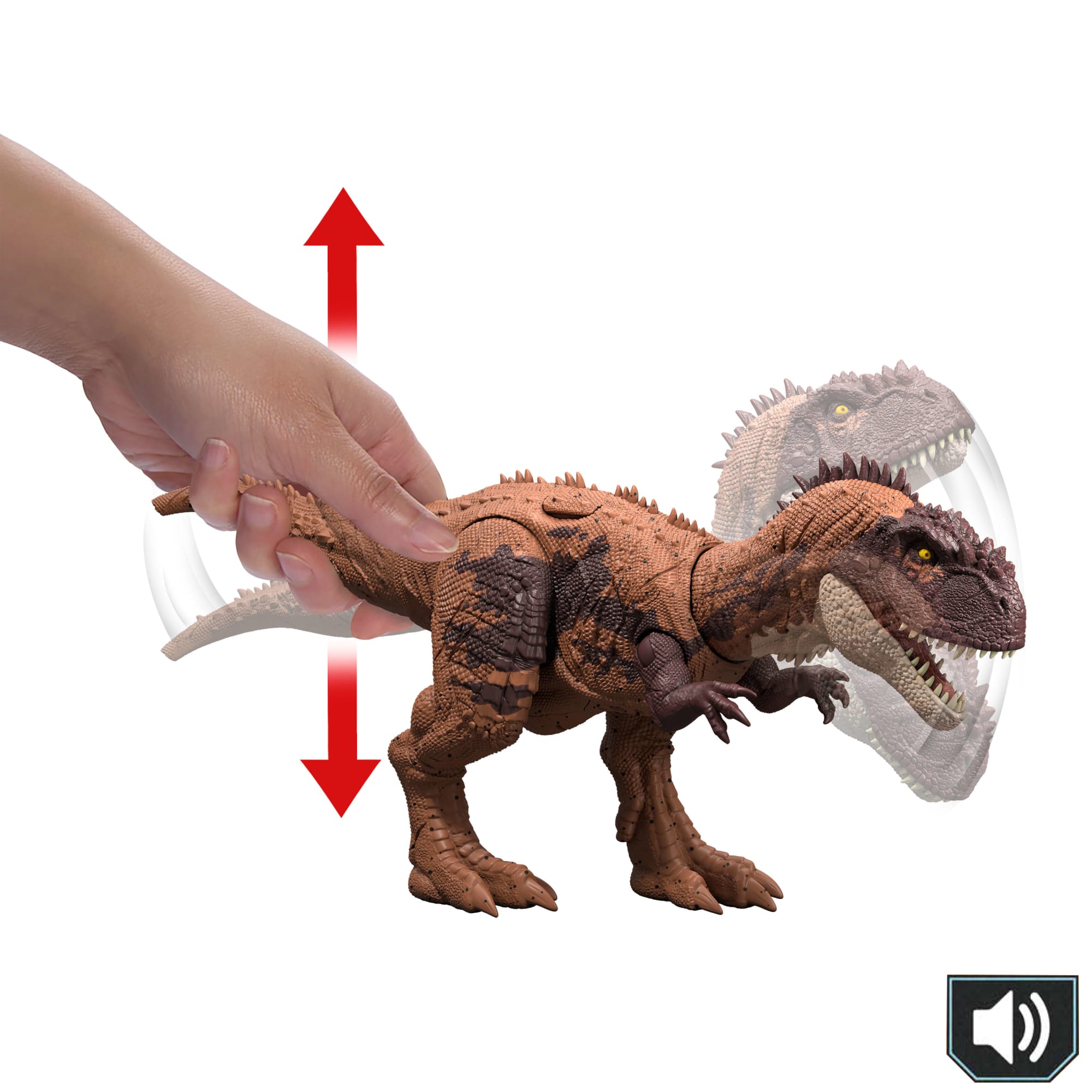 Jurassic World Dinossauro de Brinquedo Rugido Selvagem - Image 3