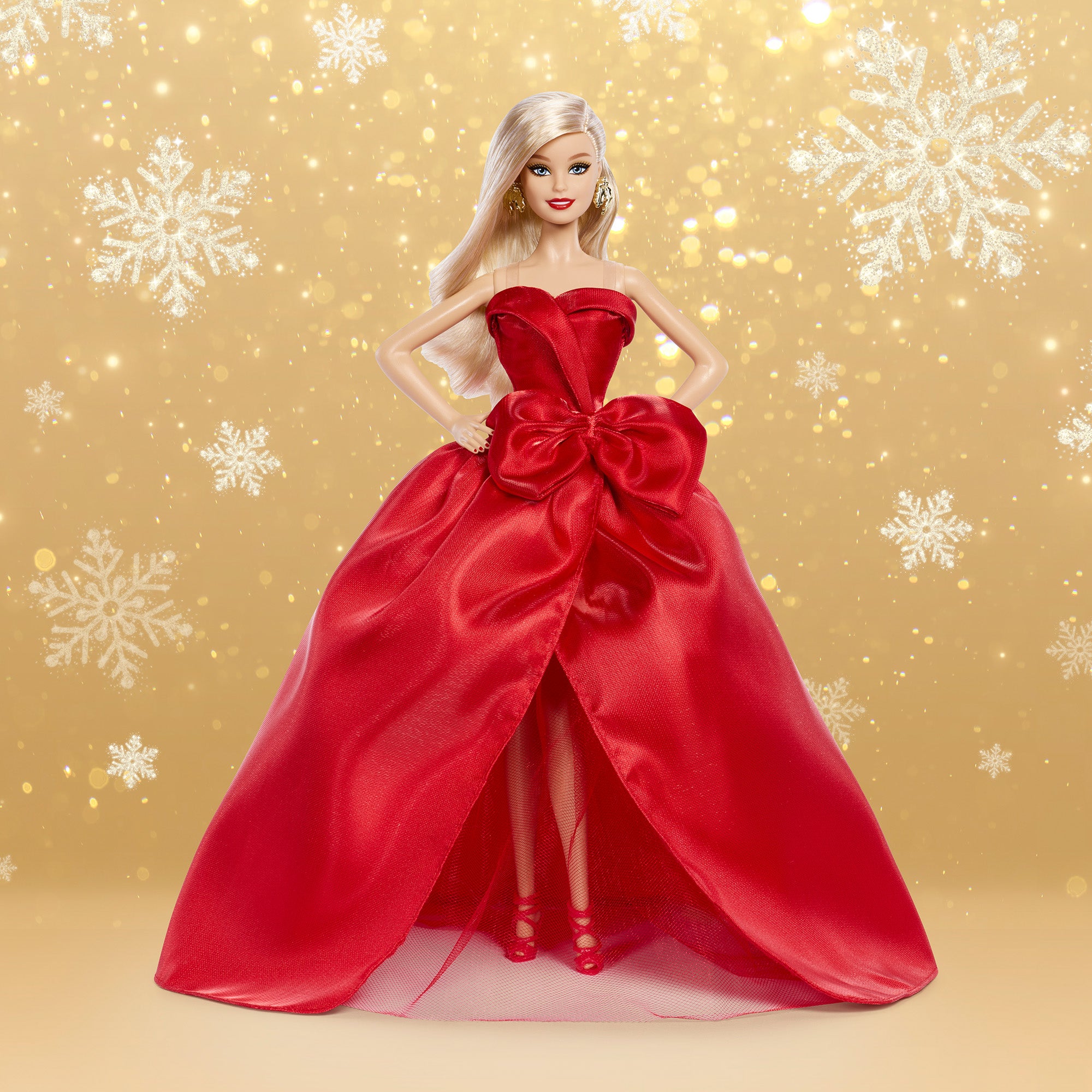 Barbie Signature 2026 Holiday Barbie Doll with Blonde Hair - Image 6