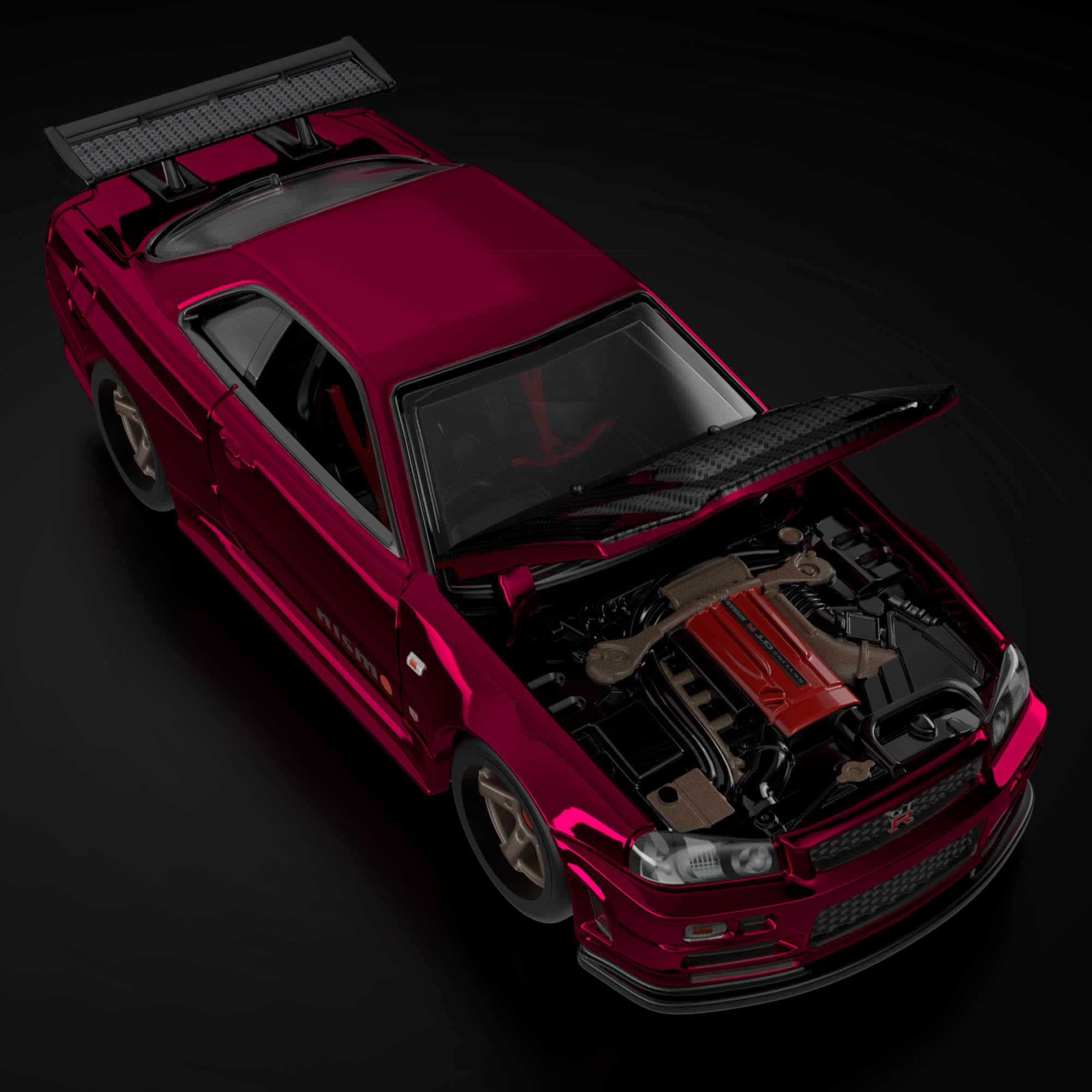 Hot Wheels RLC Exclusive sELECTIONs Nissan Skyline GT-R (BNR34) - Image 9