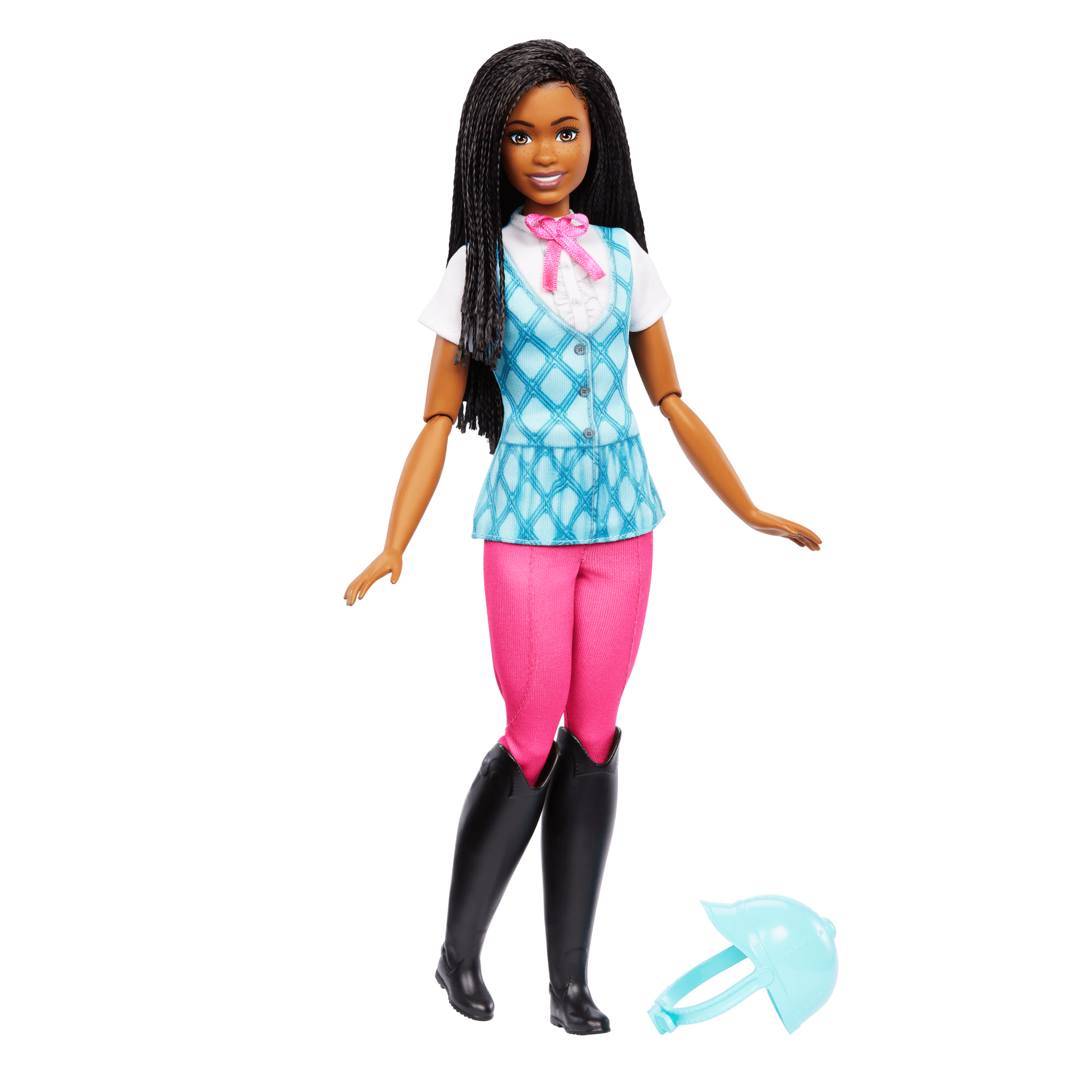 Barbie Detetive A Grande Corrida de Cavalos Boneca Brooklyn Equitação - Image 3