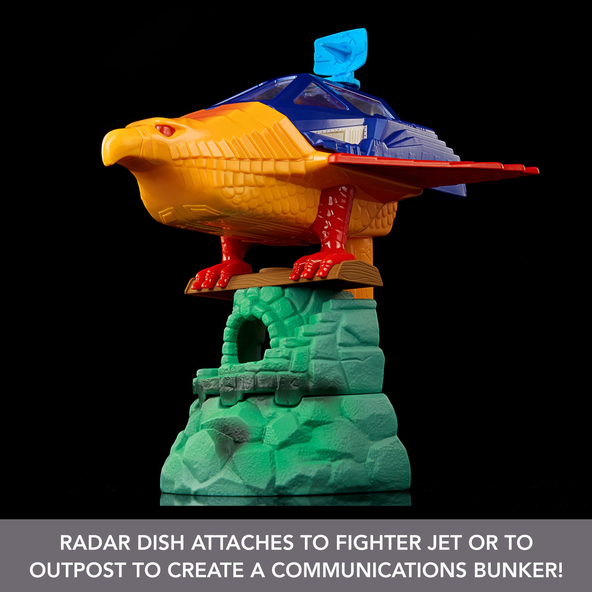 Masters Of The Universe Origins Toy. Talon Fighter Vehicle And Point Dread Accessories - Image 5