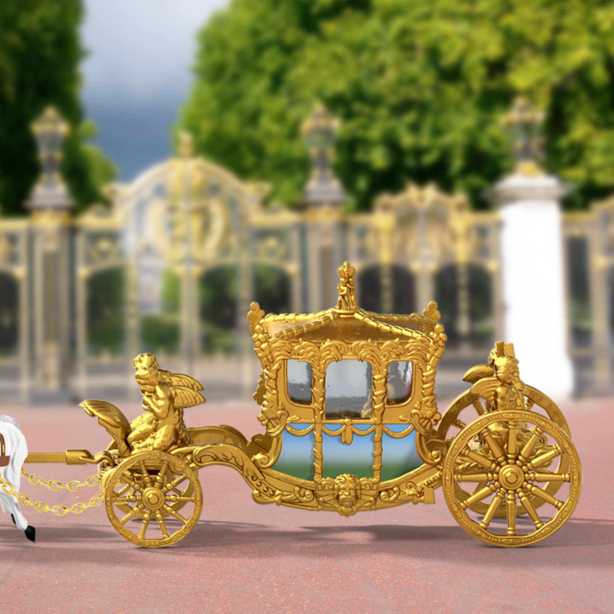 Matchbox Collectors Coronation Gold State Coach - Image 5