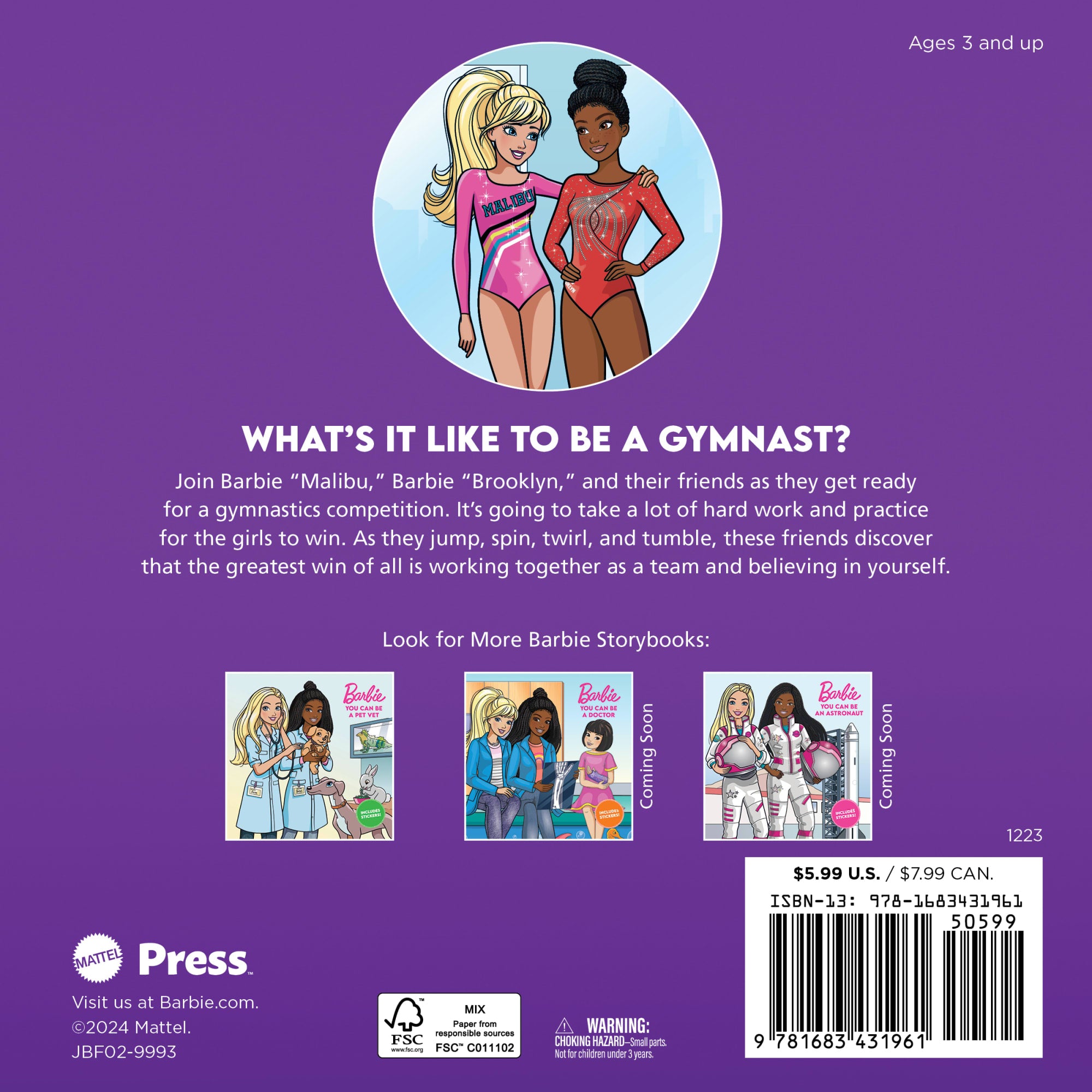 Barbie: You Can Be A Gymnast - Image 2
