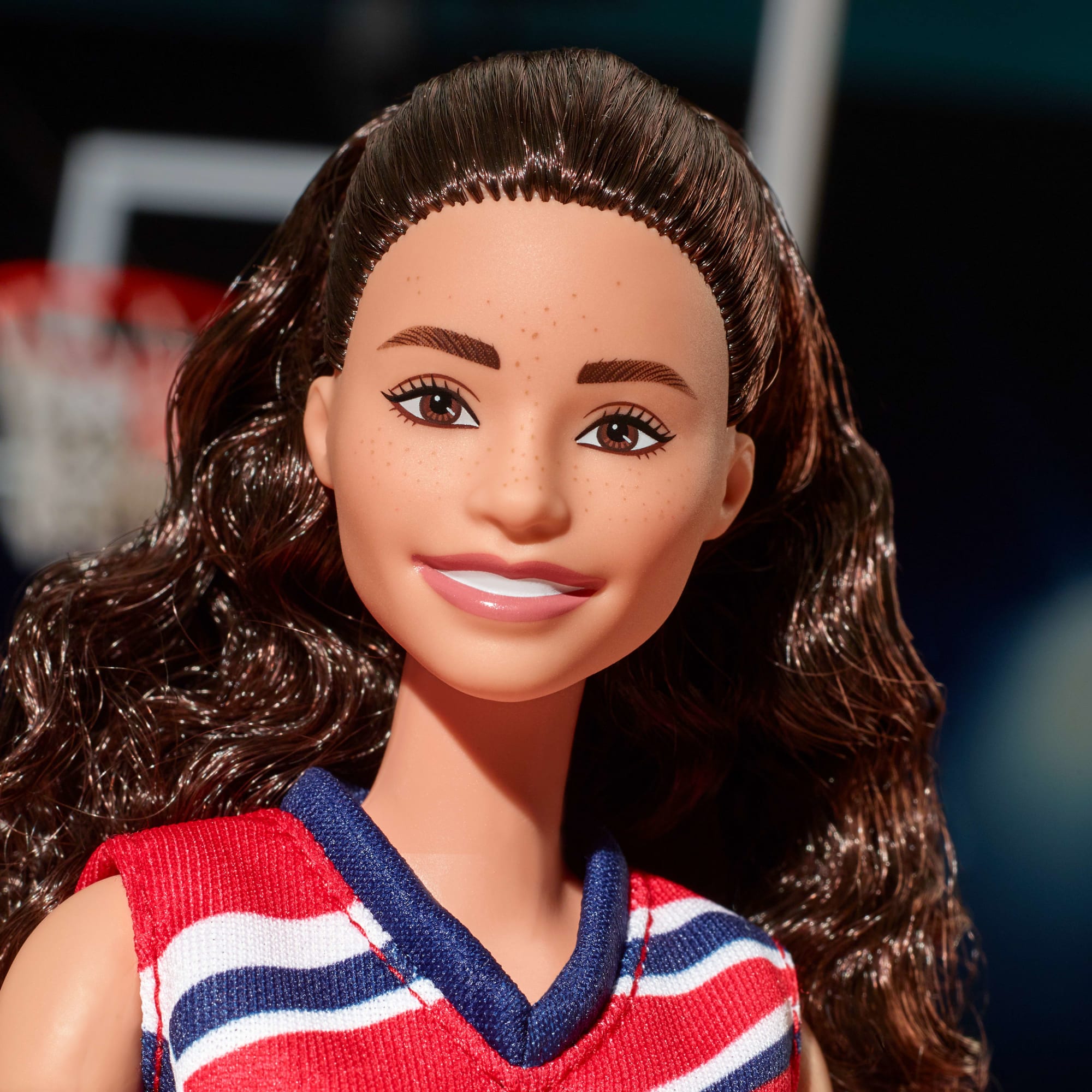 Barbie Signature Doll. Sue Bird With Uniform & Basketball Accessory - Image 3
