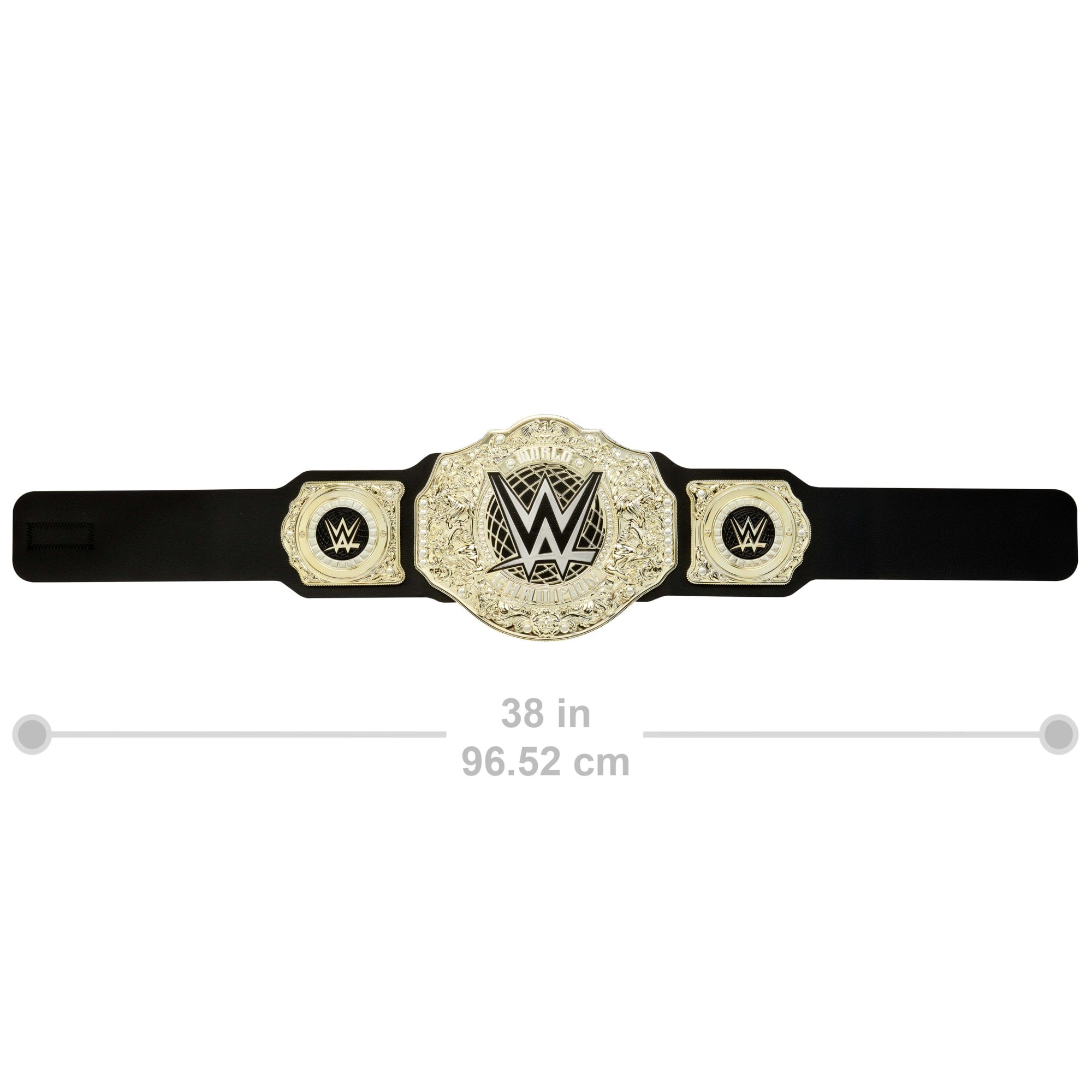 WWE Championship Title. World Heavyweight Role-Play & Costume. Leather-Like Belt - Image 4