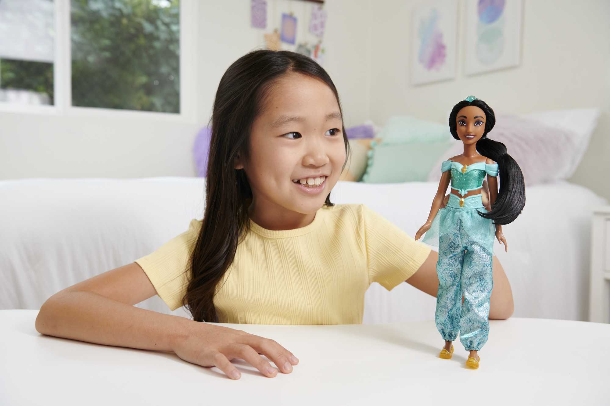 Disney Princess Jasmine Doll With Sparkling Fashion & Accessories. Inspired By Aladdin Movie - Image 2